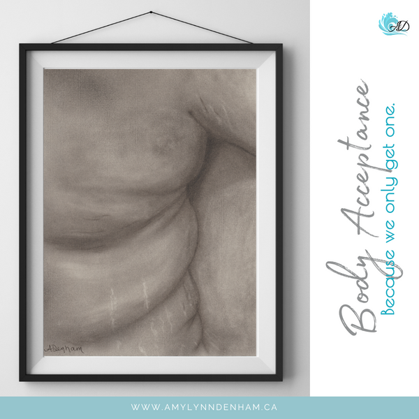 body positive artwork for empowered souls