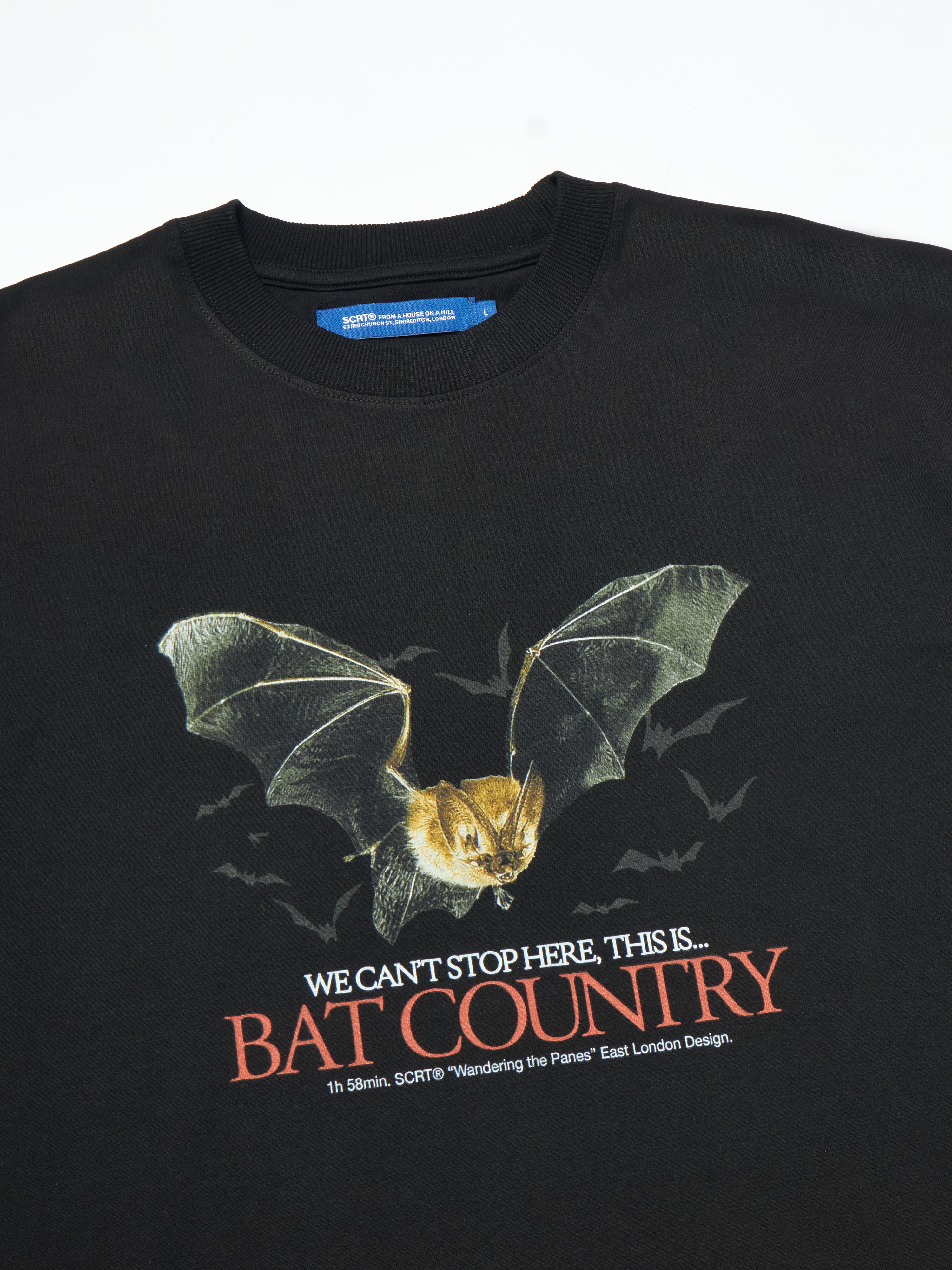 Bat Country T-Shirt - Black