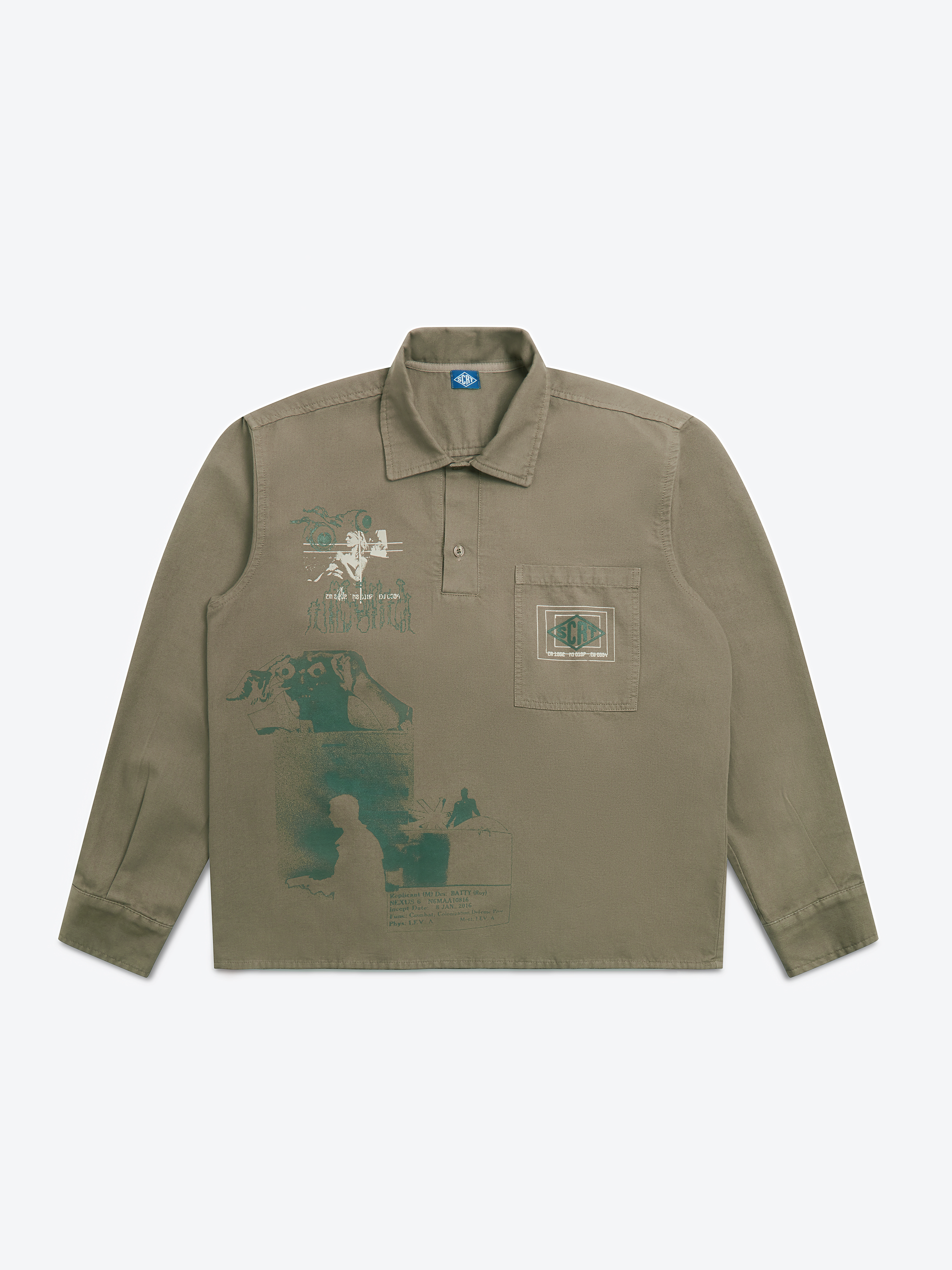 Morphology Set Overshirt - Moss