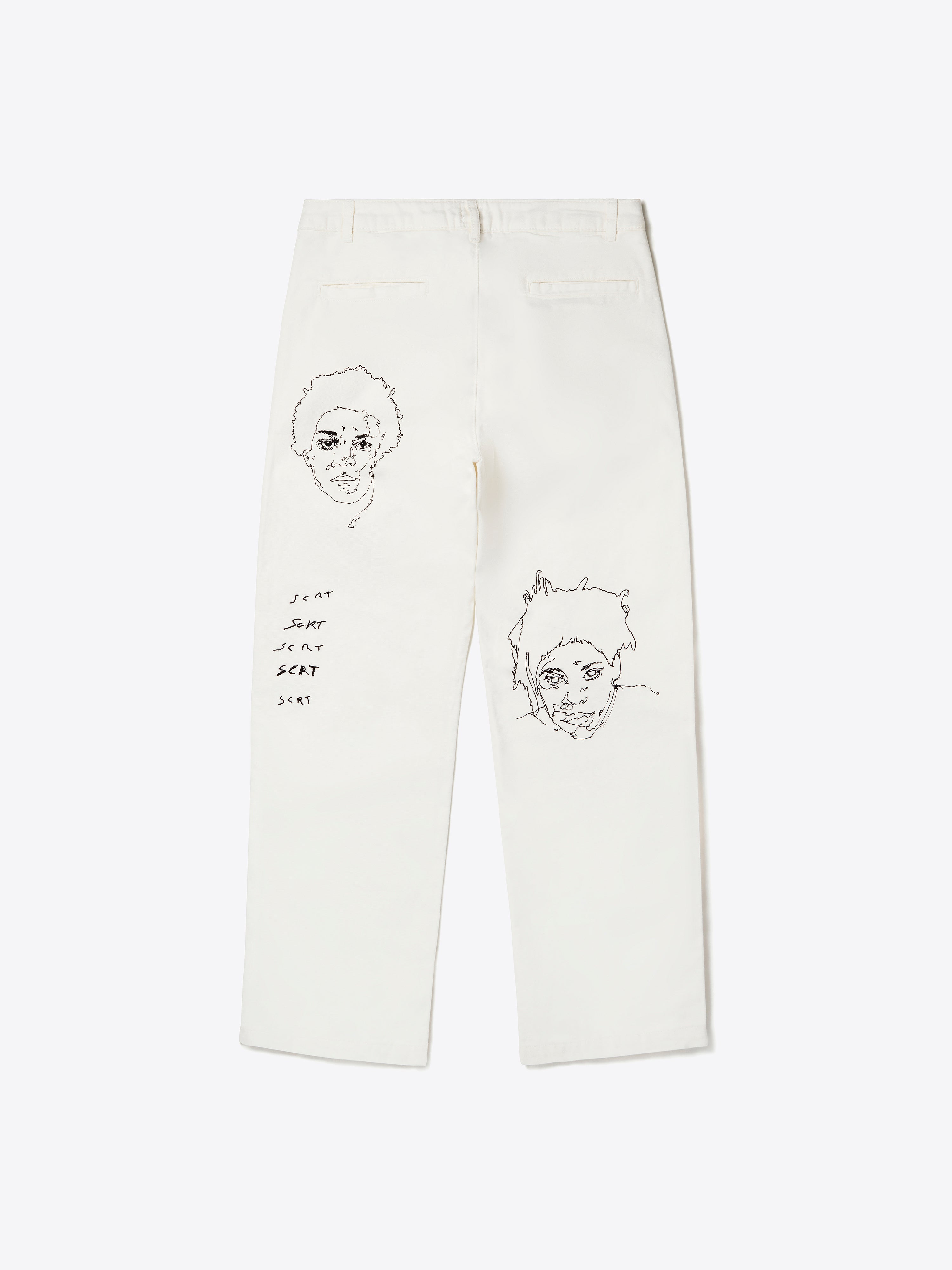 Basquiat Trousers - Natural