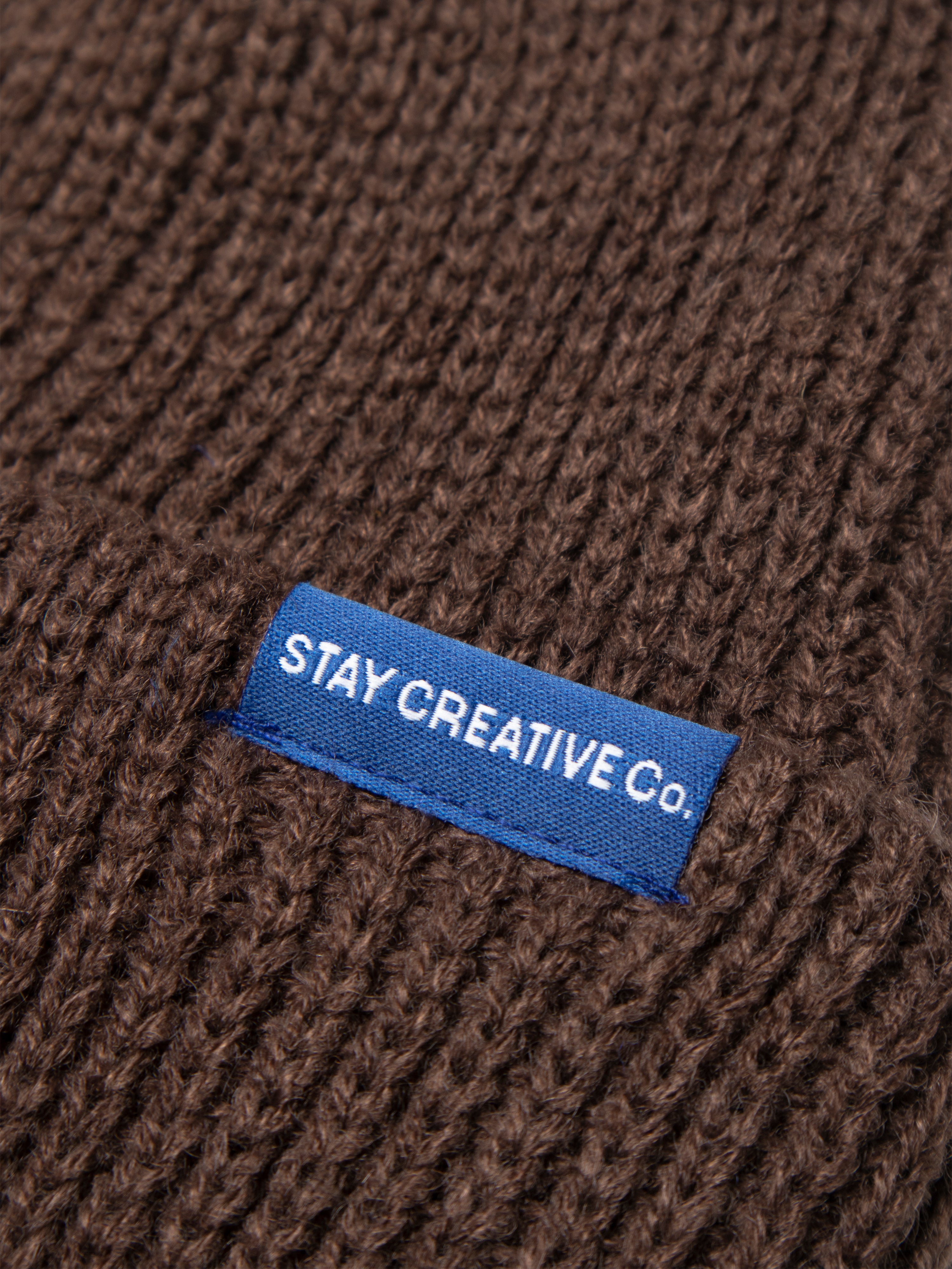 Logo Beanie - Brown