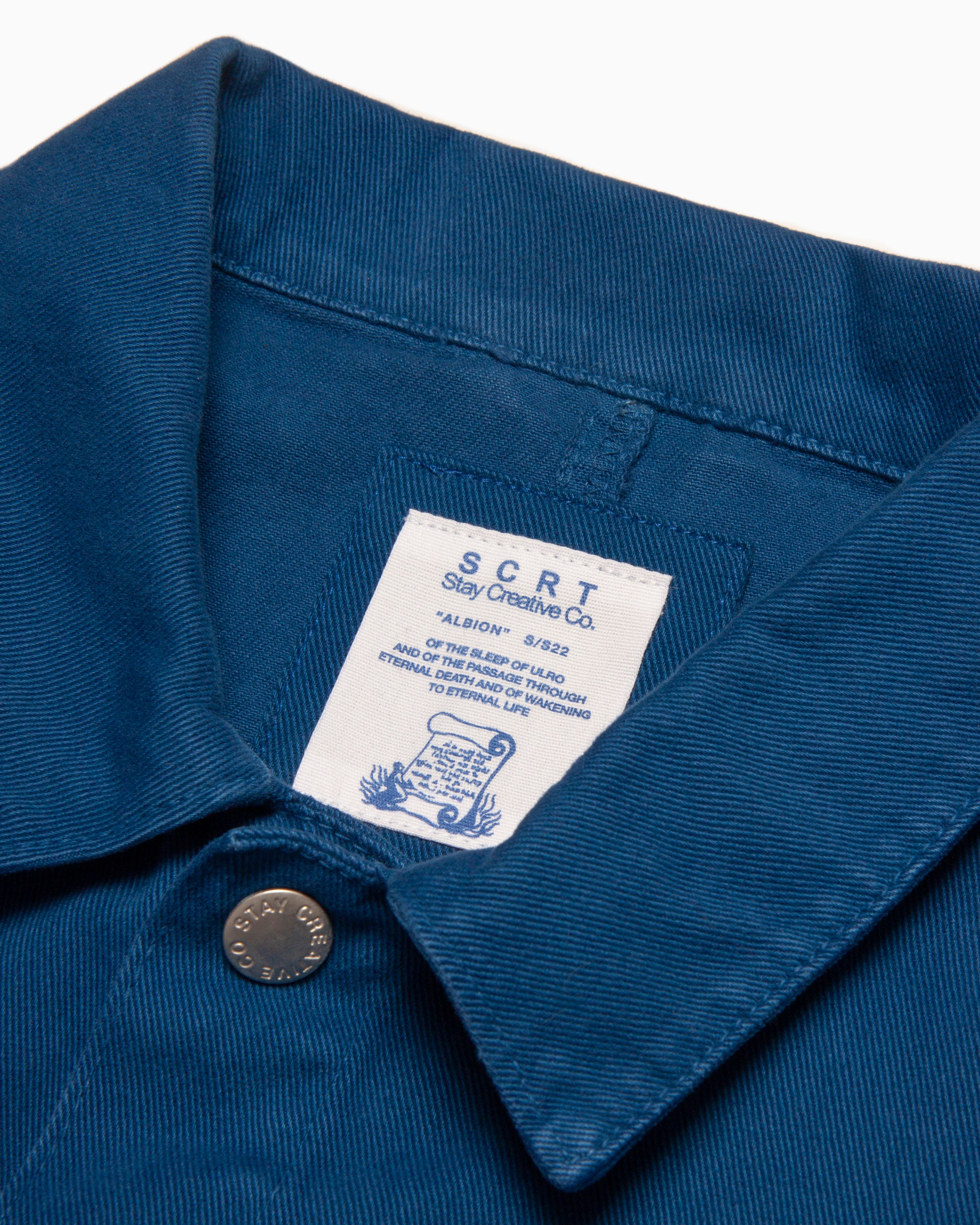 Essentials Overshirt - Classic Blue