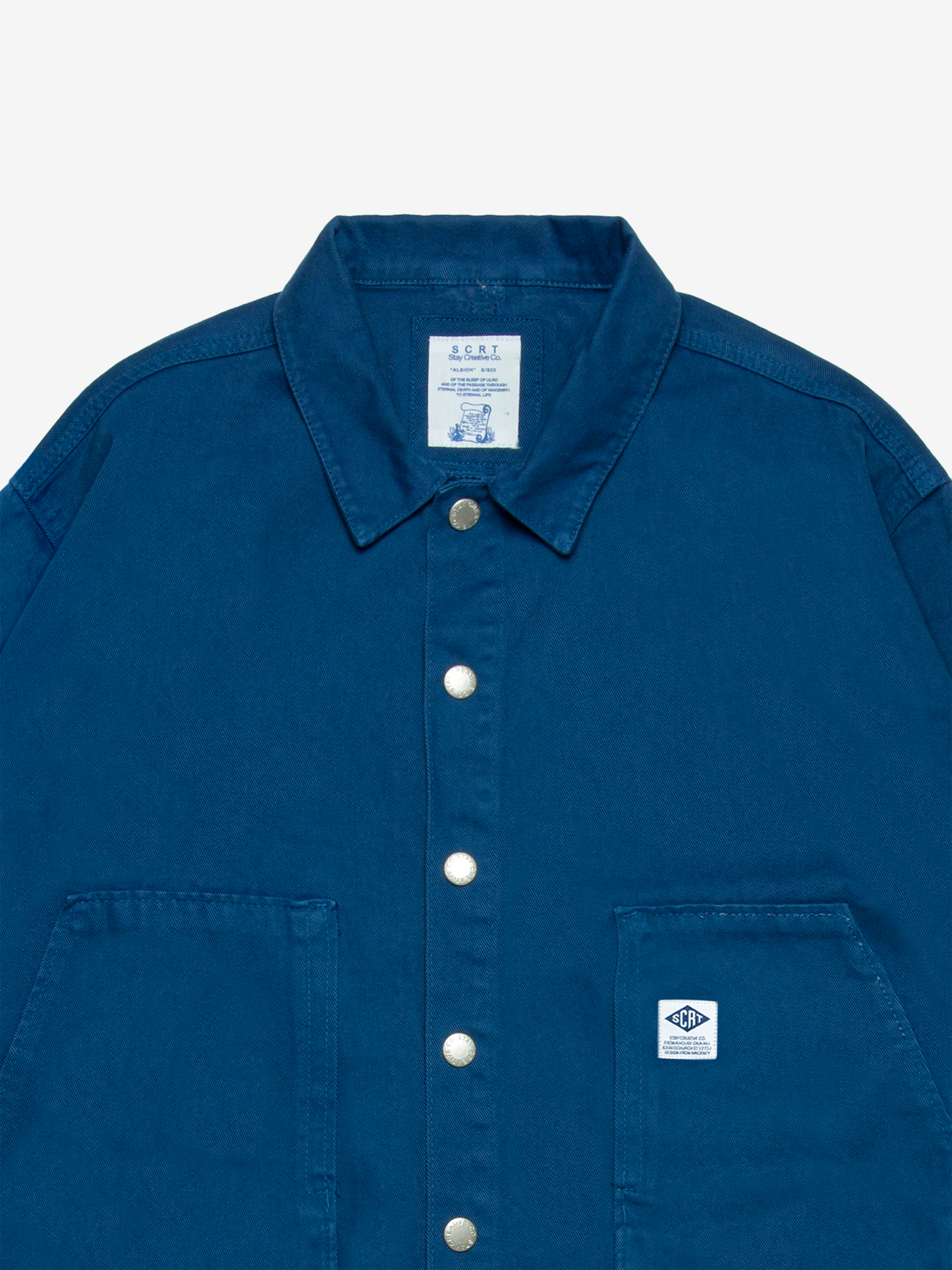 Essentials Overshirt - Classic Blue