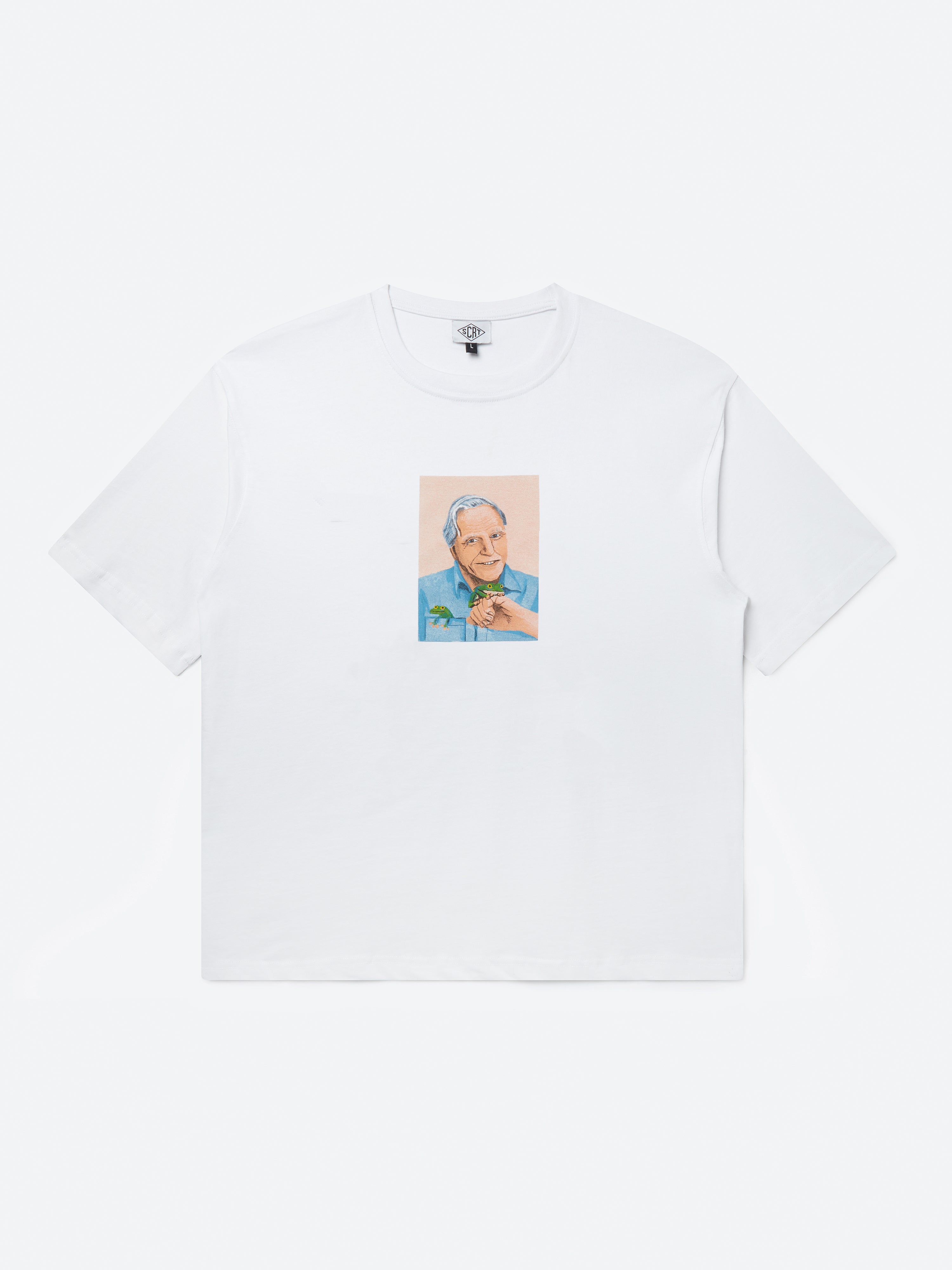 David Attenborough T-Shirt - White