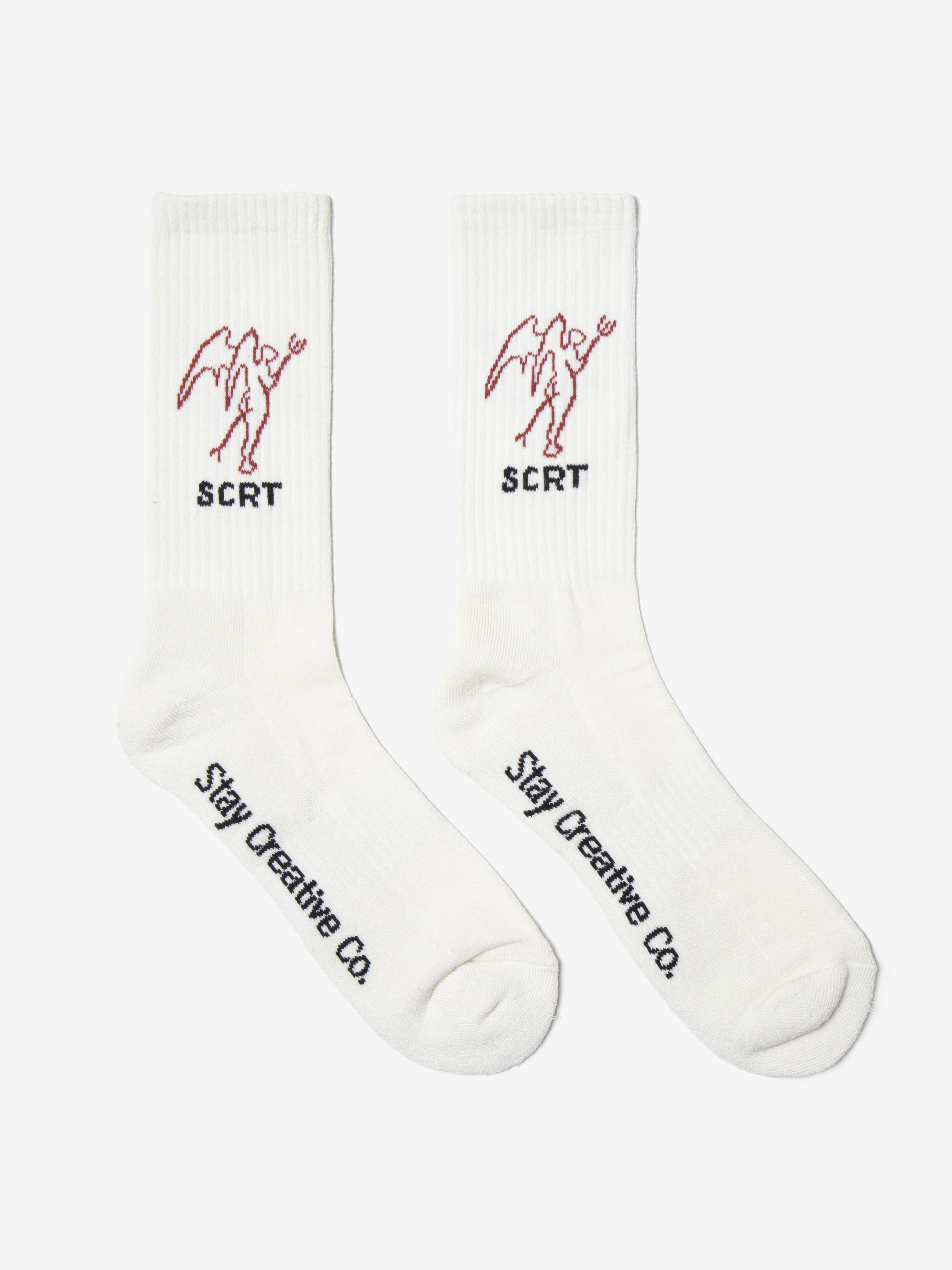 Devil Socks - Off White