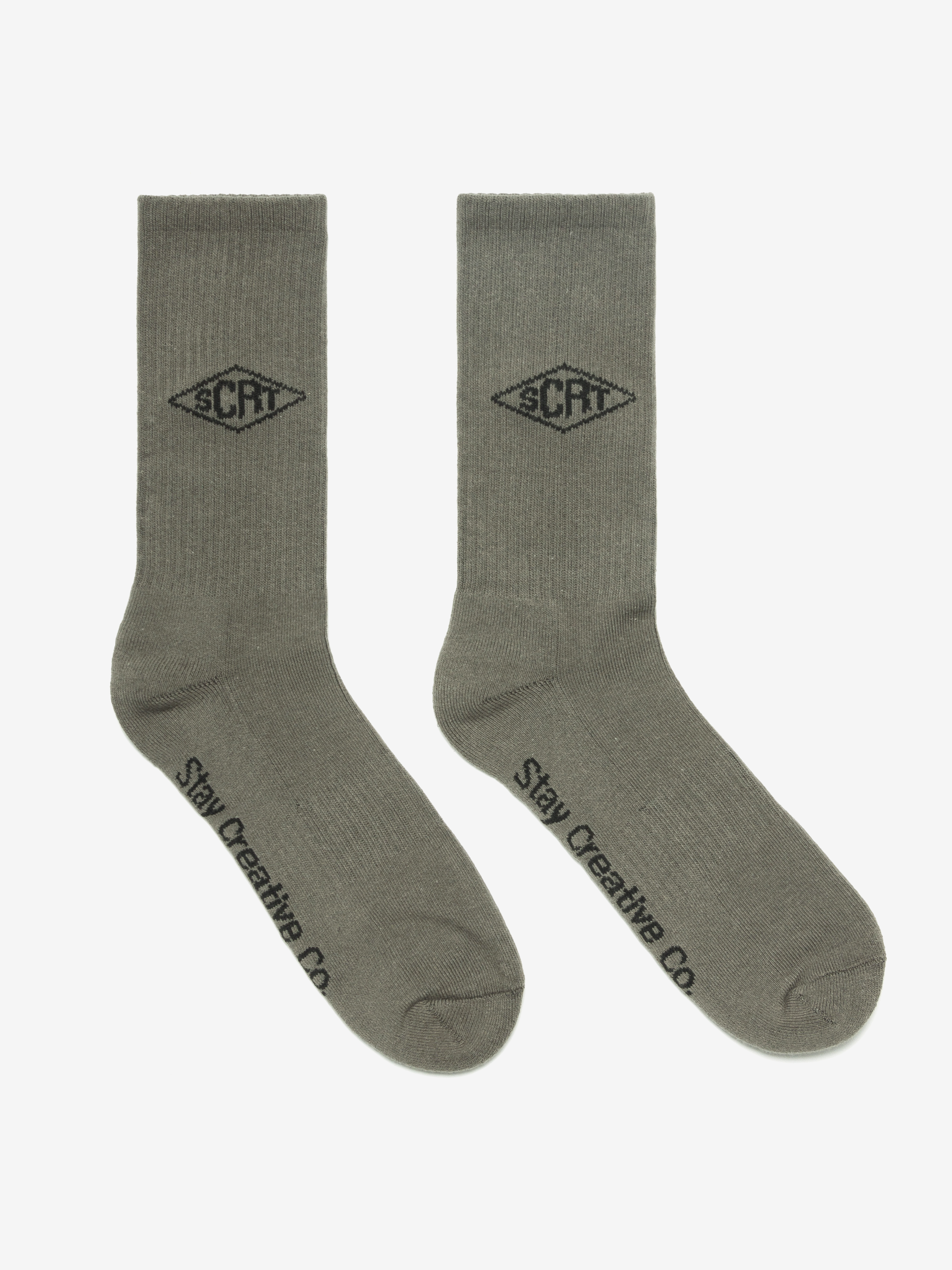 Diamond Socks - Khaki