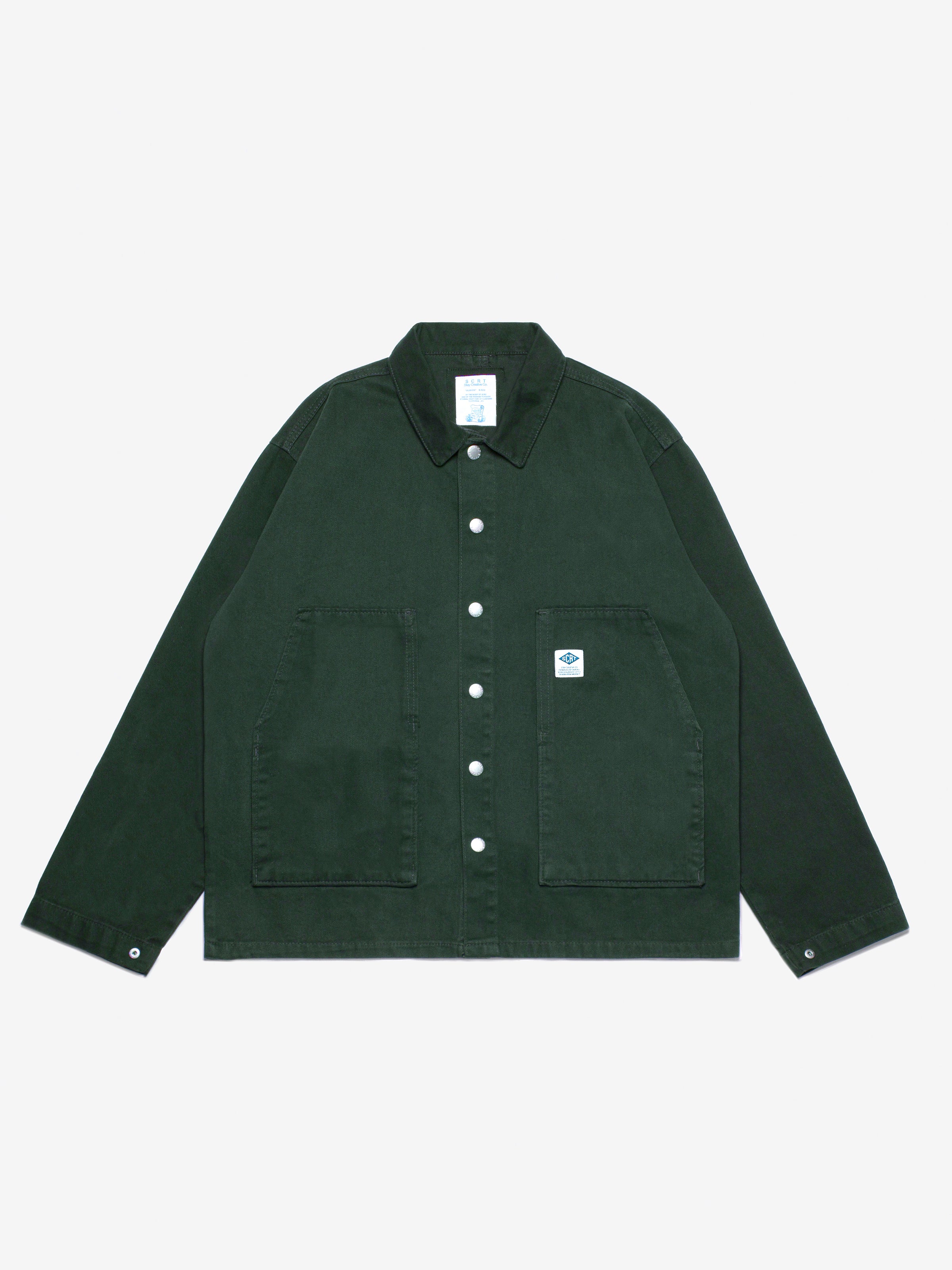 Essentials Overshirt - Forest Green