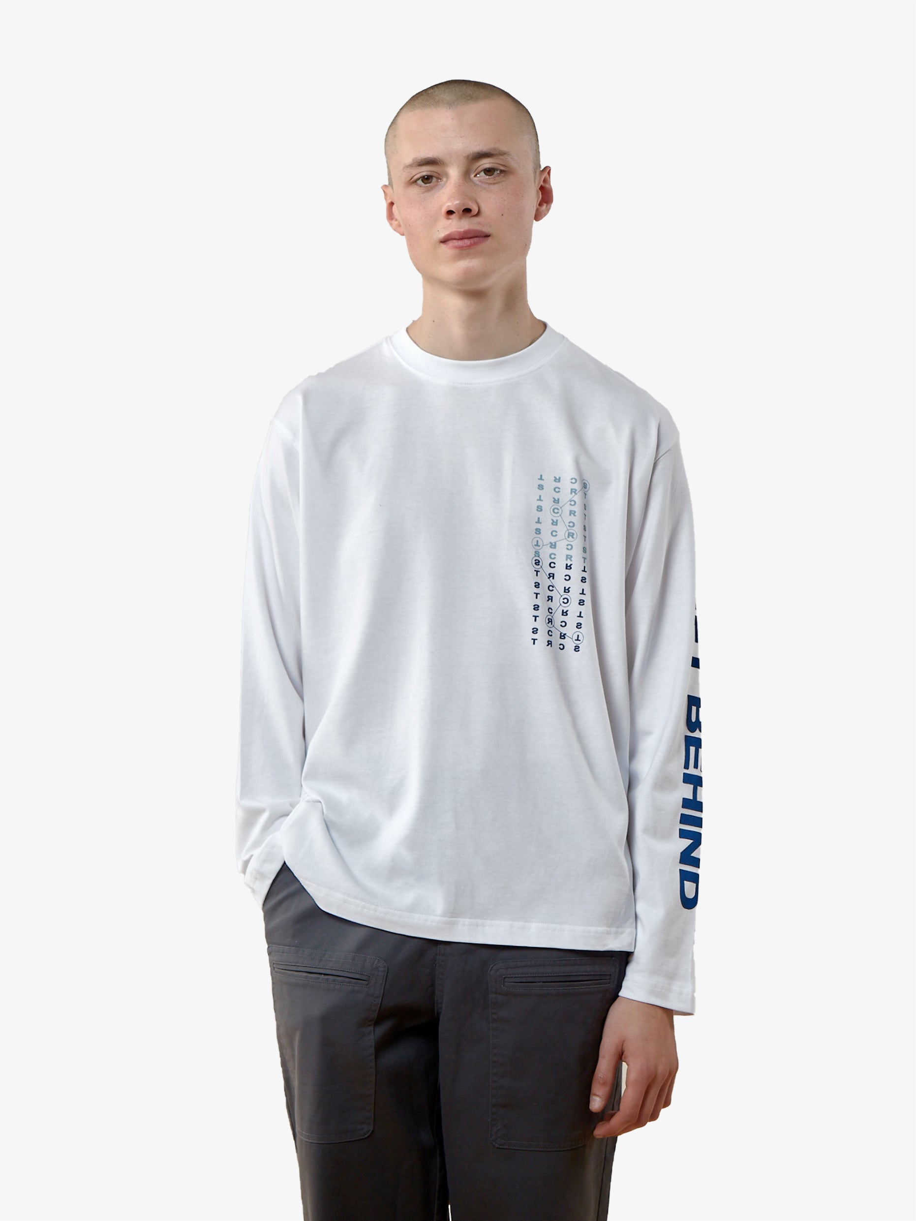 Left Behind Long Sleeve - White