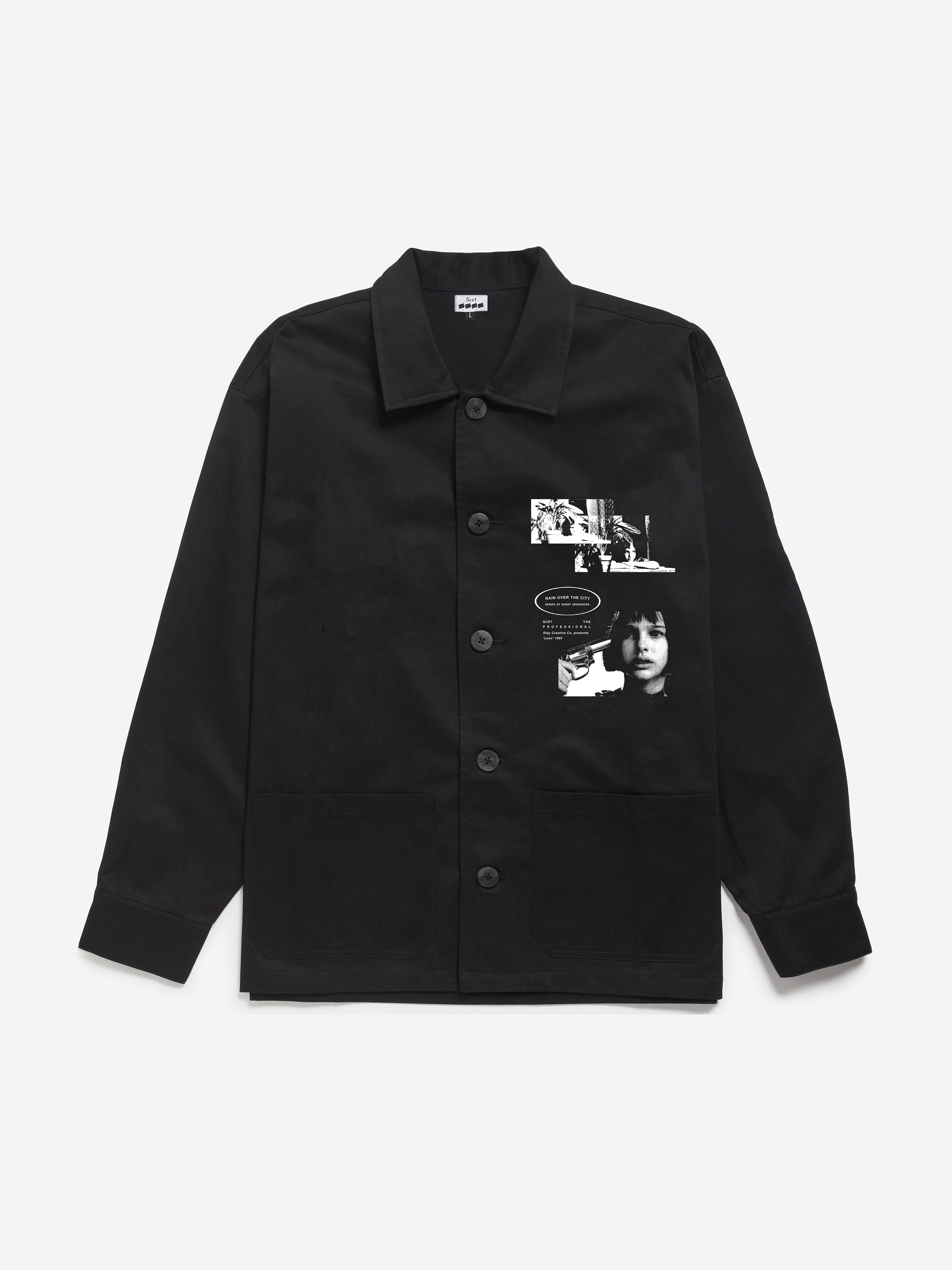 LÃ©on Revisited Overshirt - Black