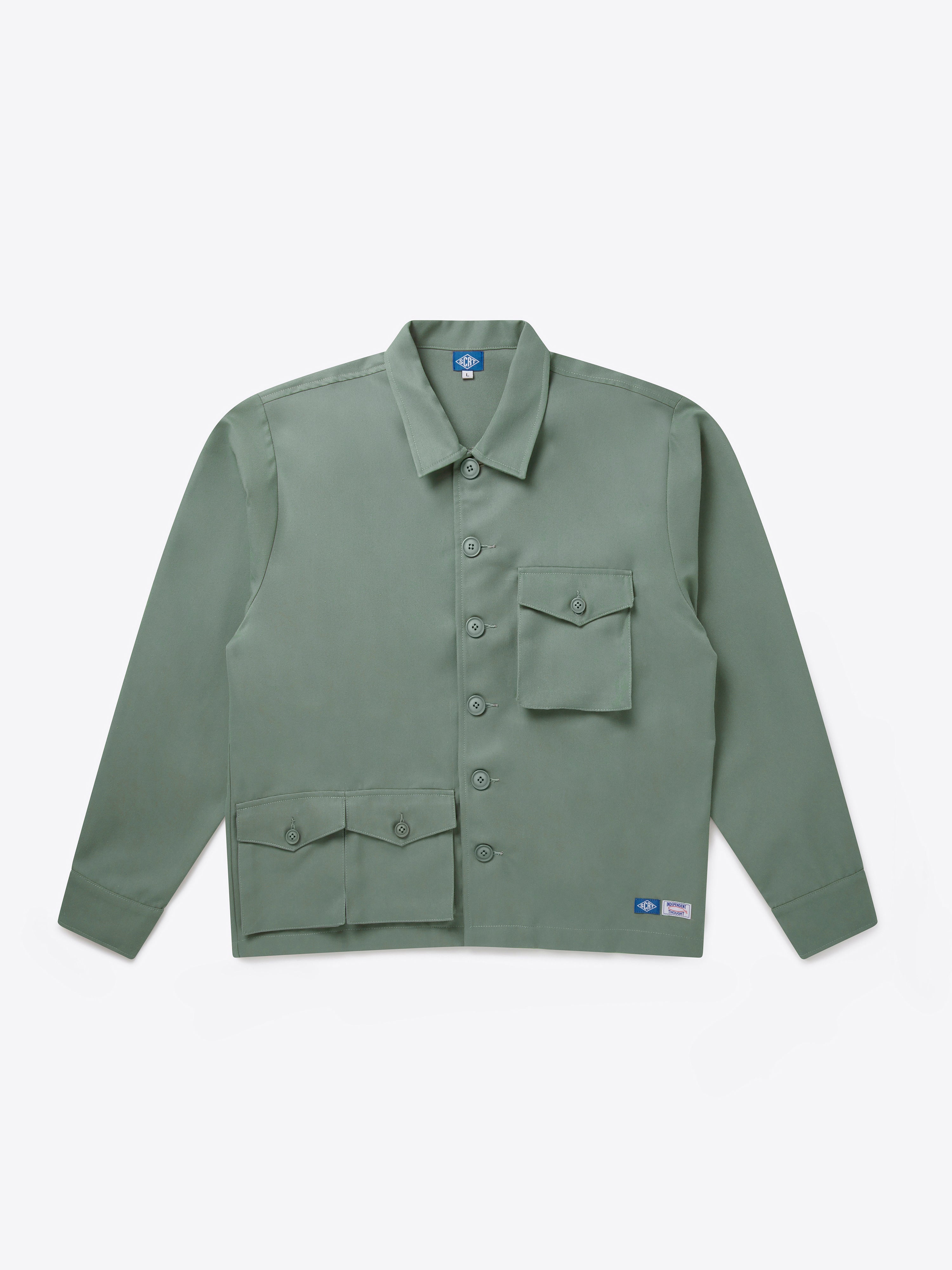 Pocket Set Overshirt - Limestone