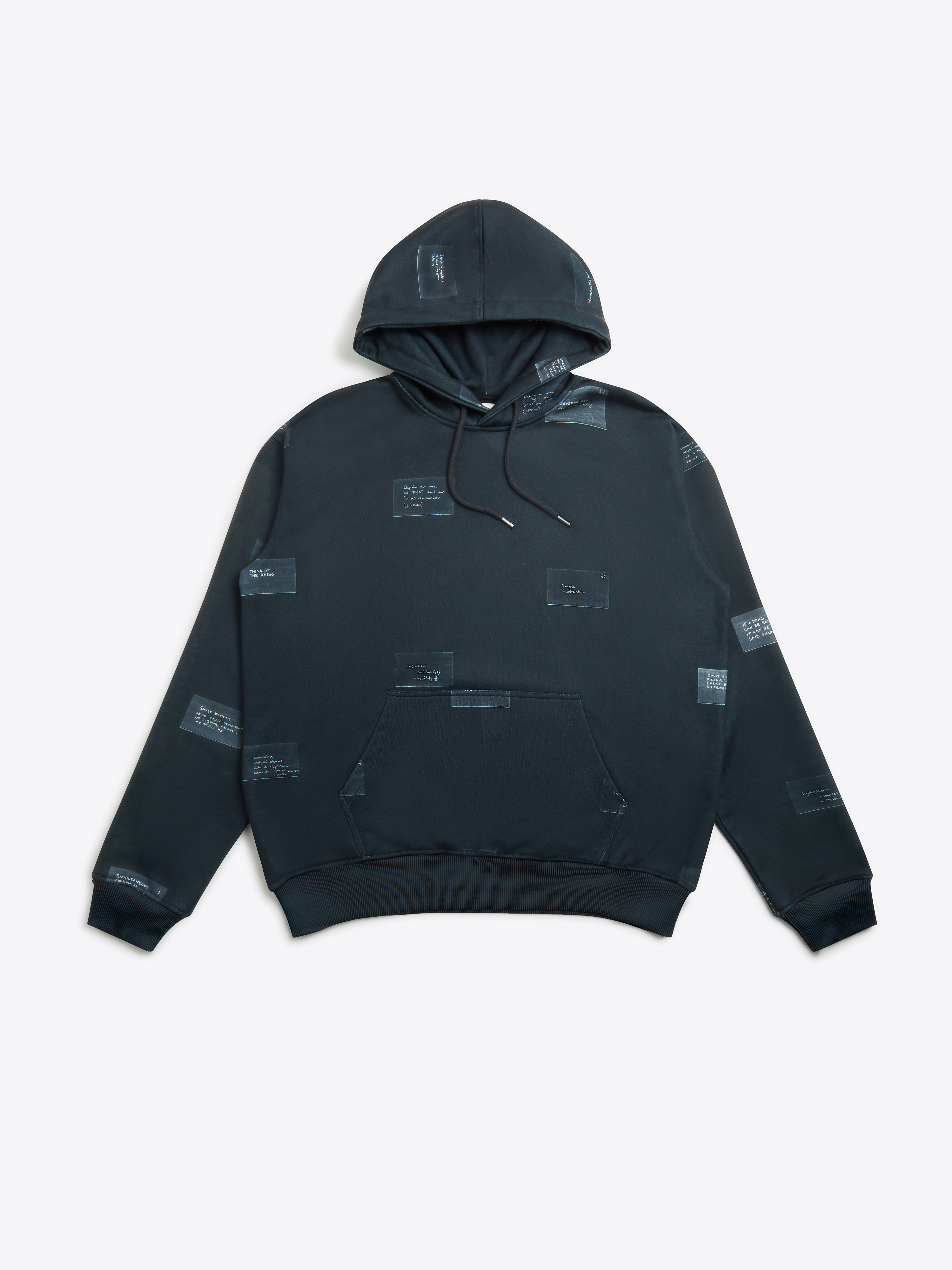 Oblique Hoodie - Graphite