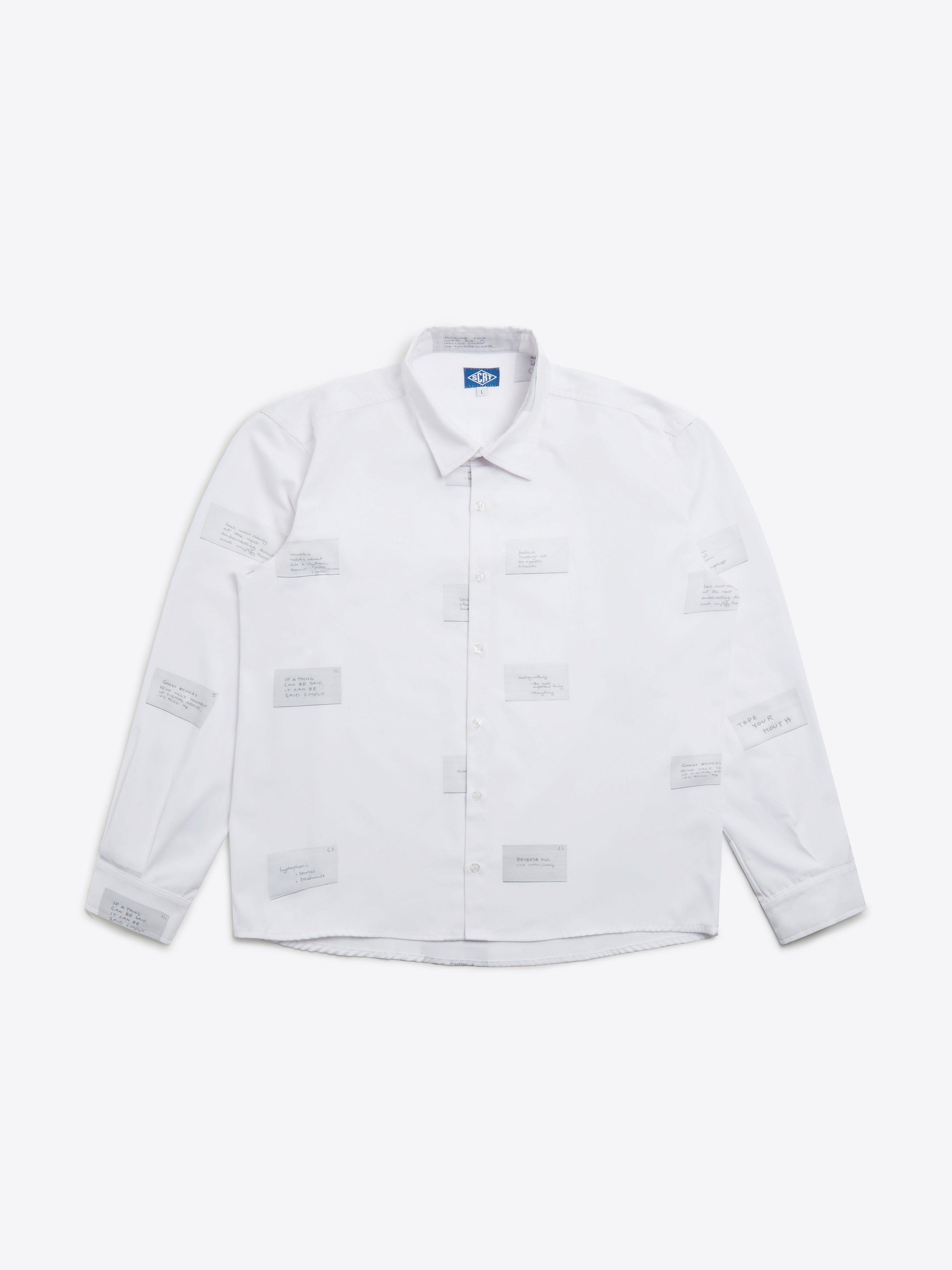 Oblique Shirt - White