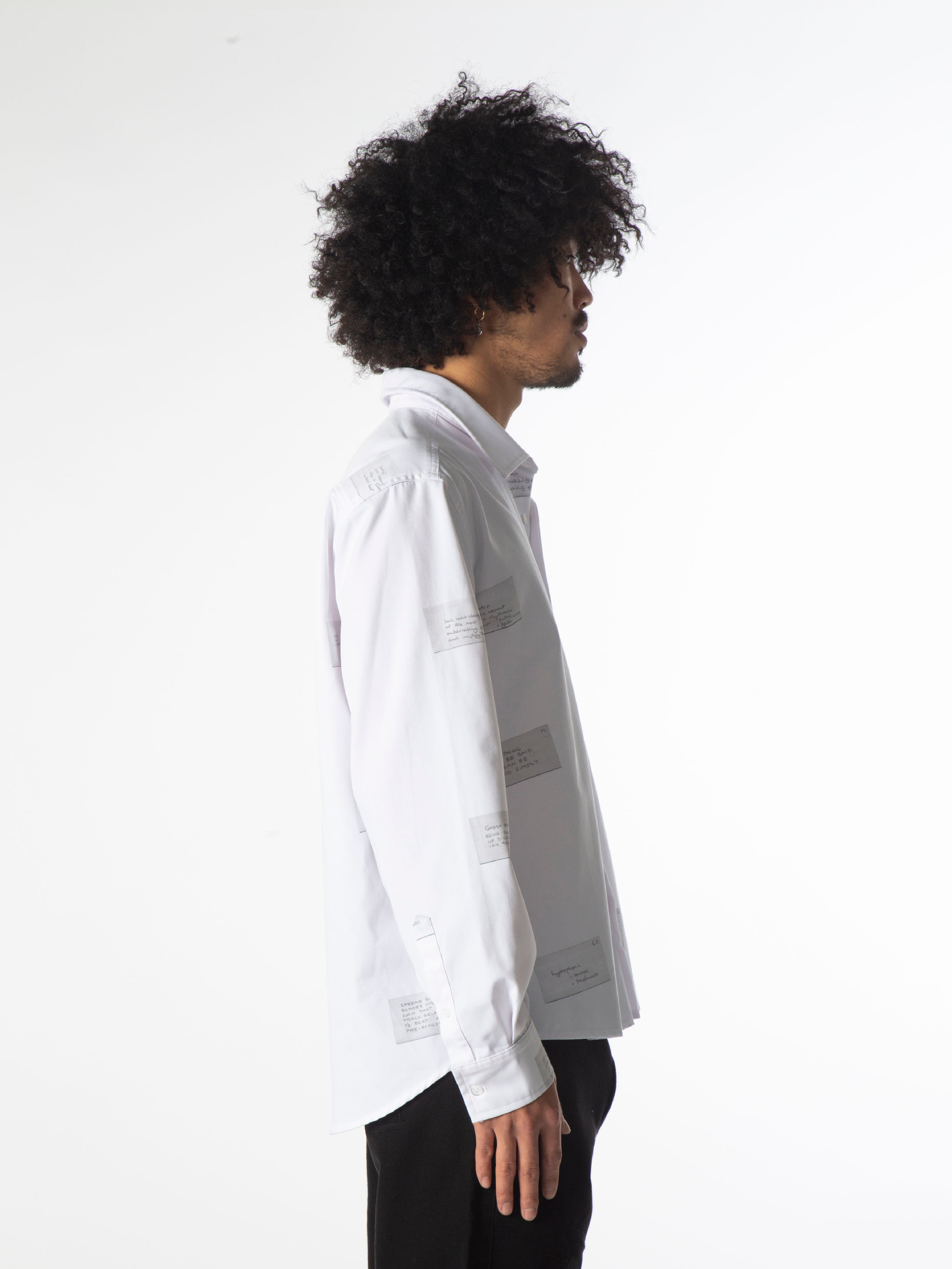 Oblique Shirt - White