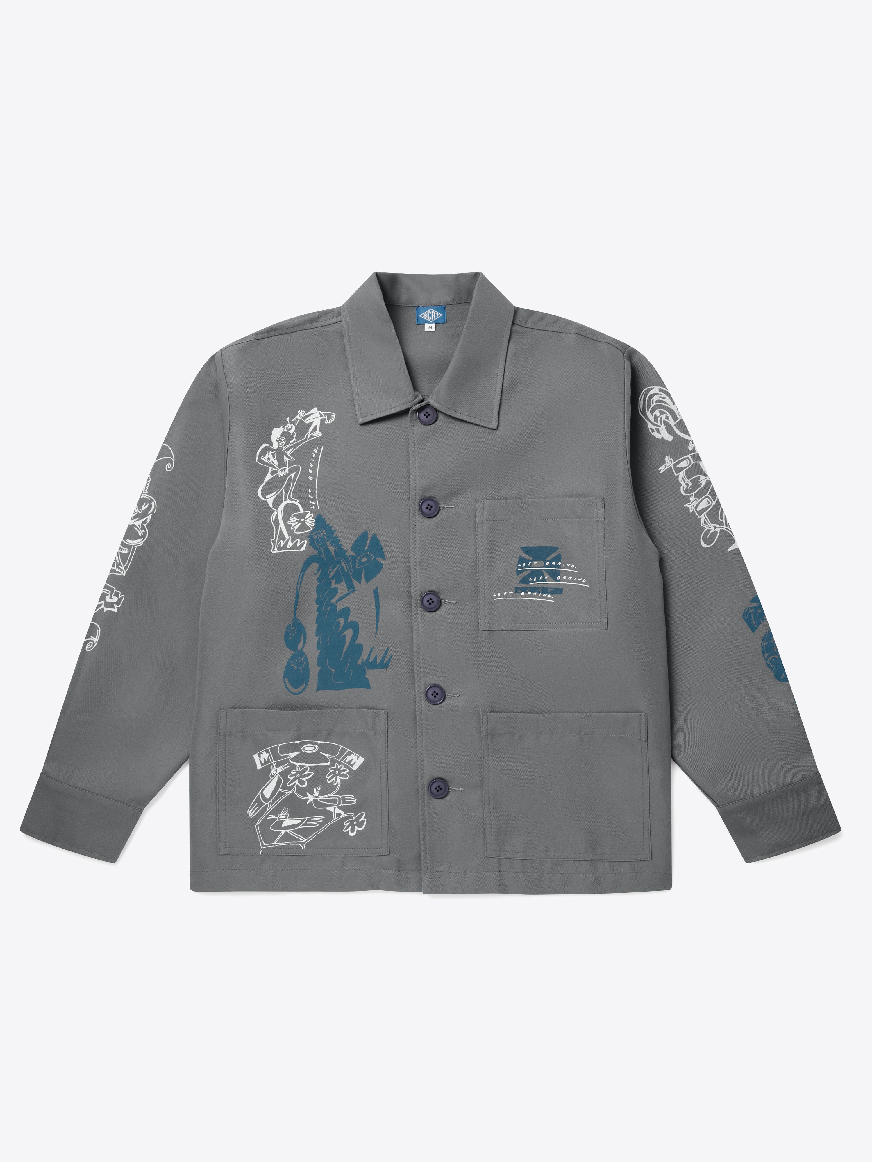 Posthuman Overshirt - Grey