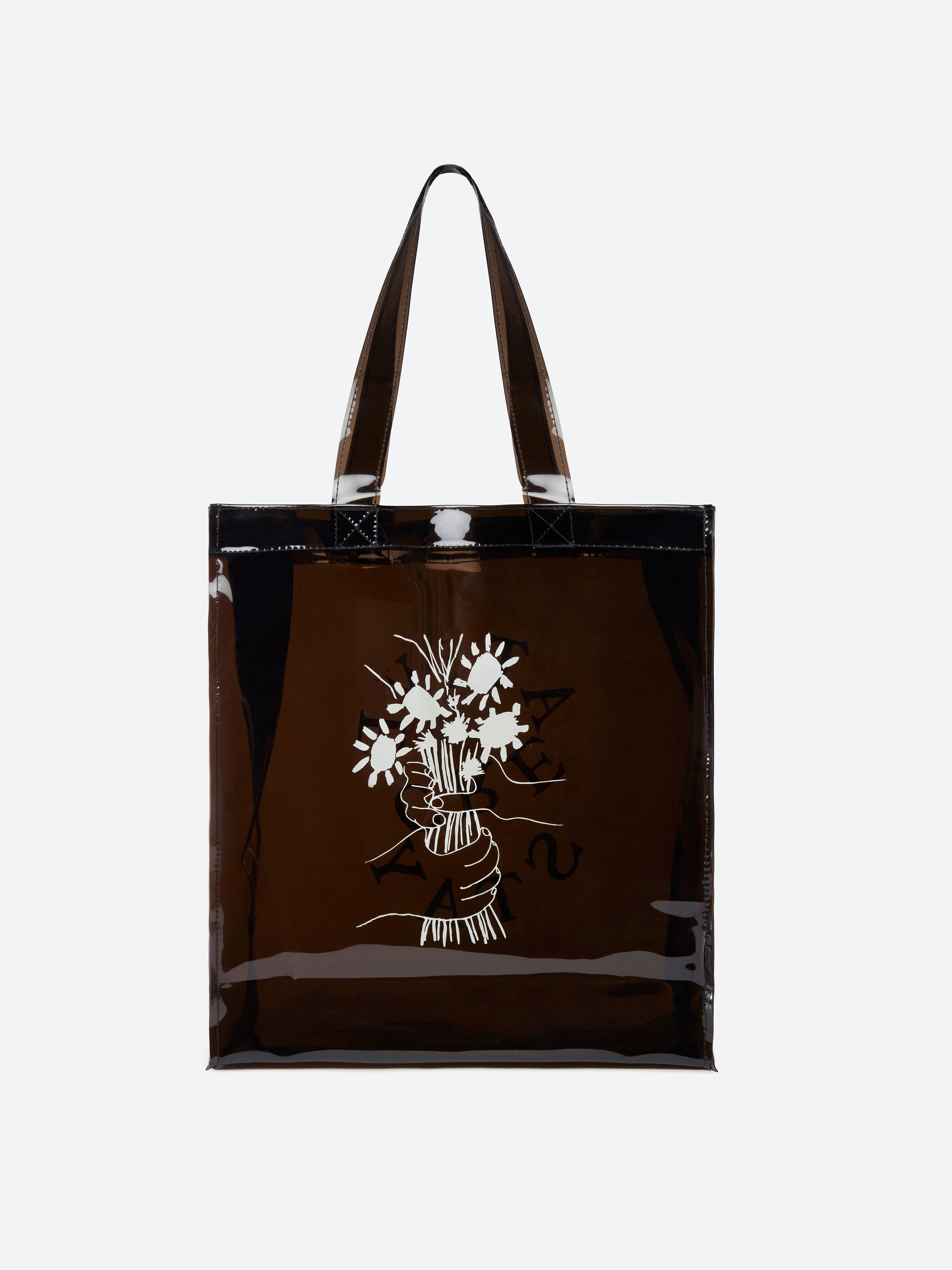 PVC Tote Bag - Black