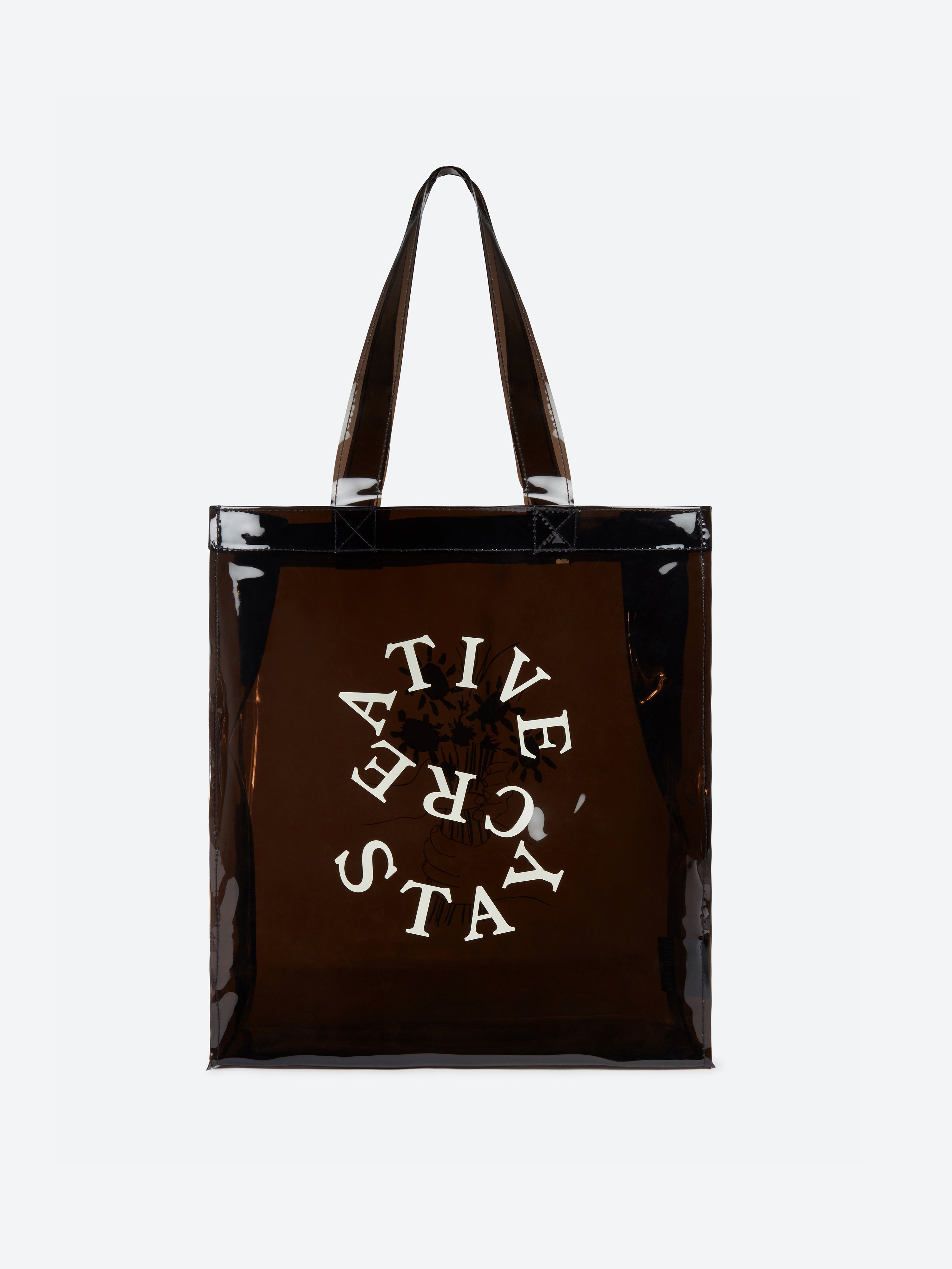 PVC Tote Bag - Black