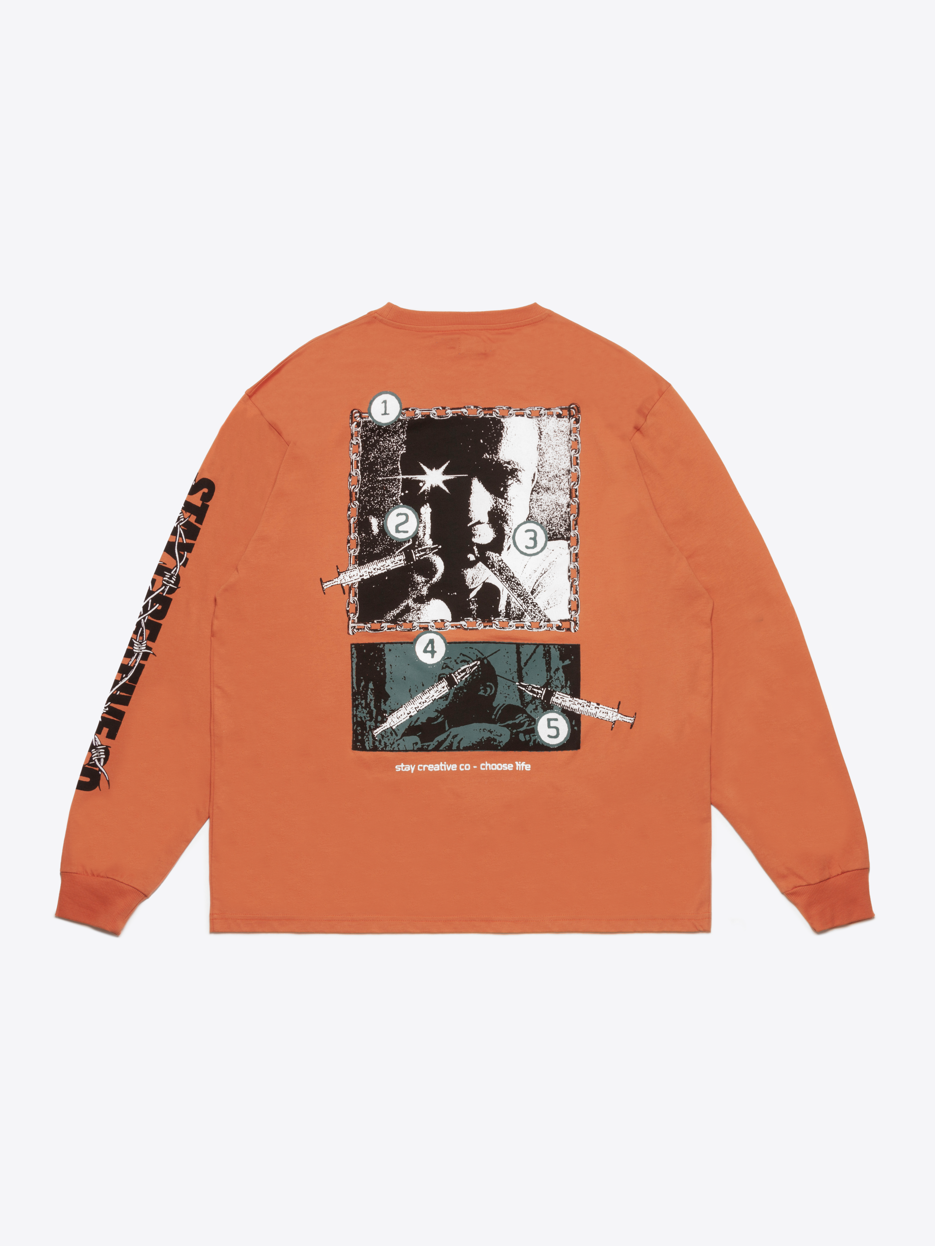 Renton Longsleeve - Jaffa Orange