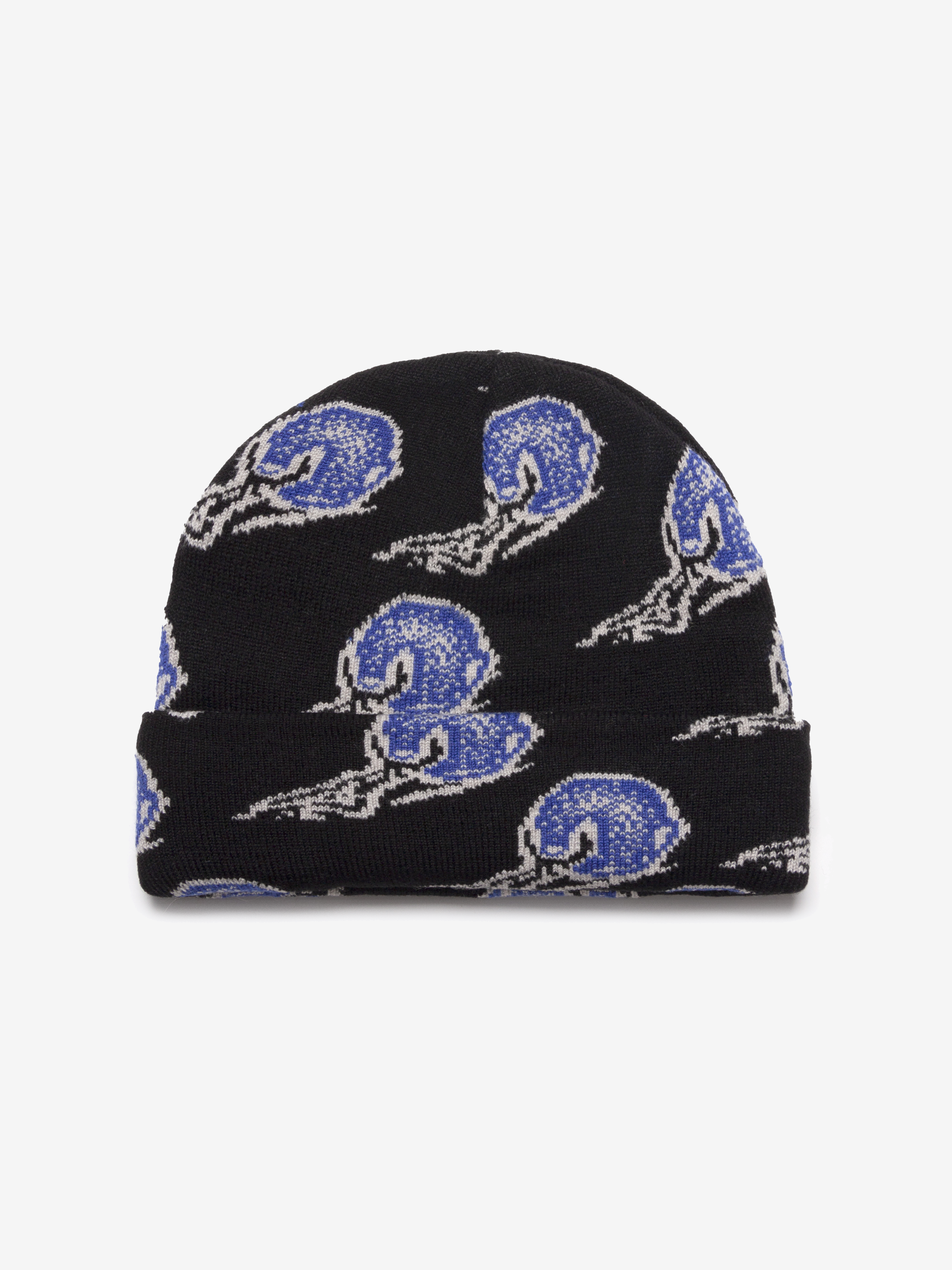 Sisyphus Beanie - Grey & Blue