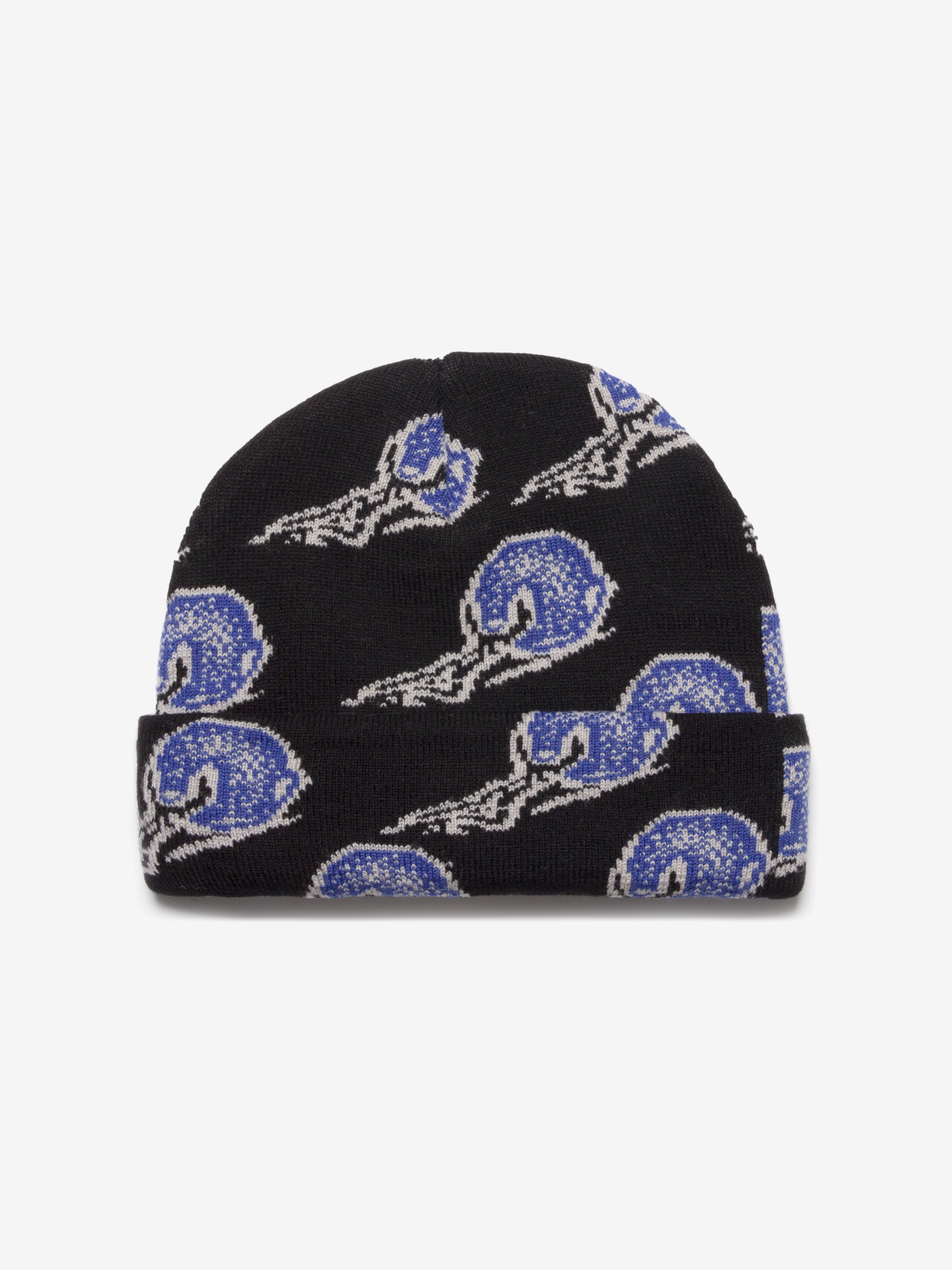 Sisyphus Beanie - Grey & Blue