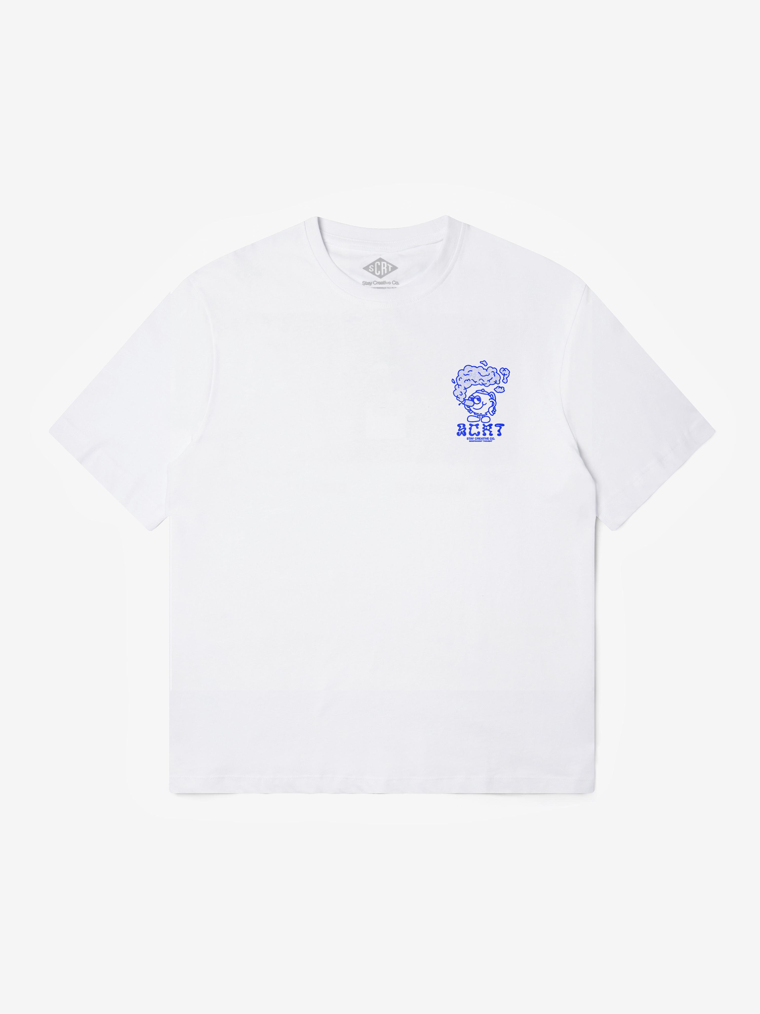 Steamy Geyser T-Shirt - White