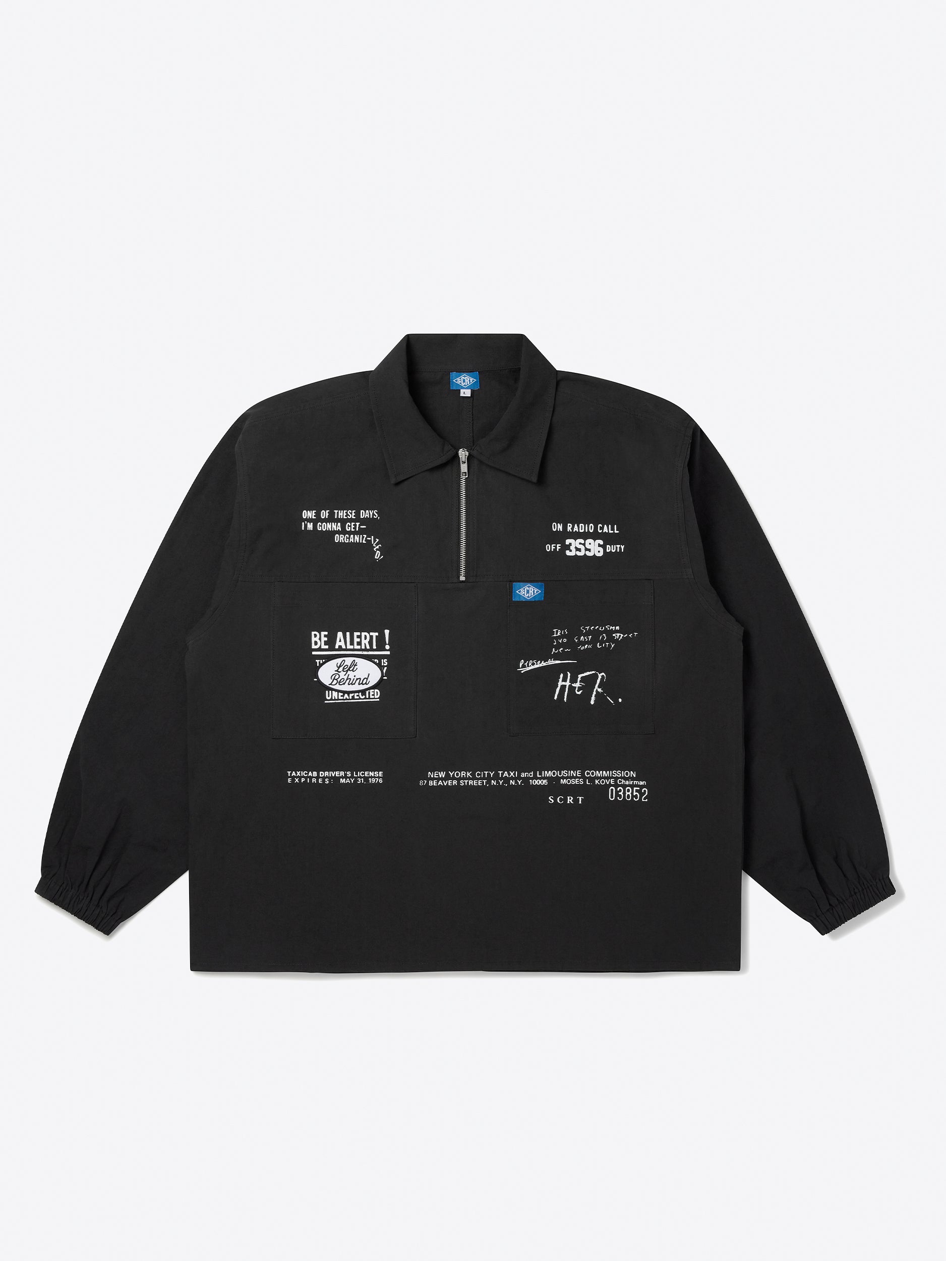 Taxi Set Overshirt - Black