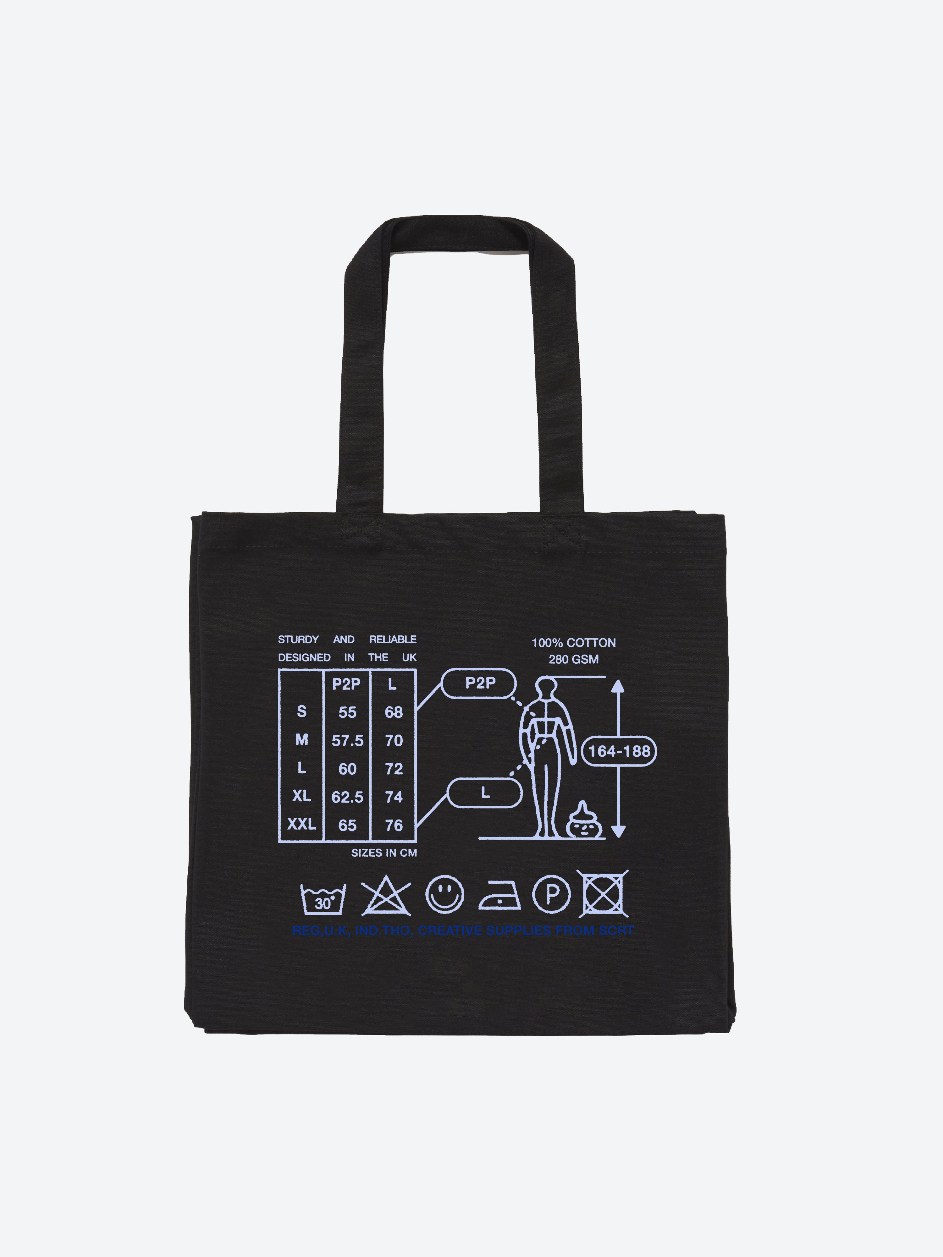 Creative Supplies Tote - Black