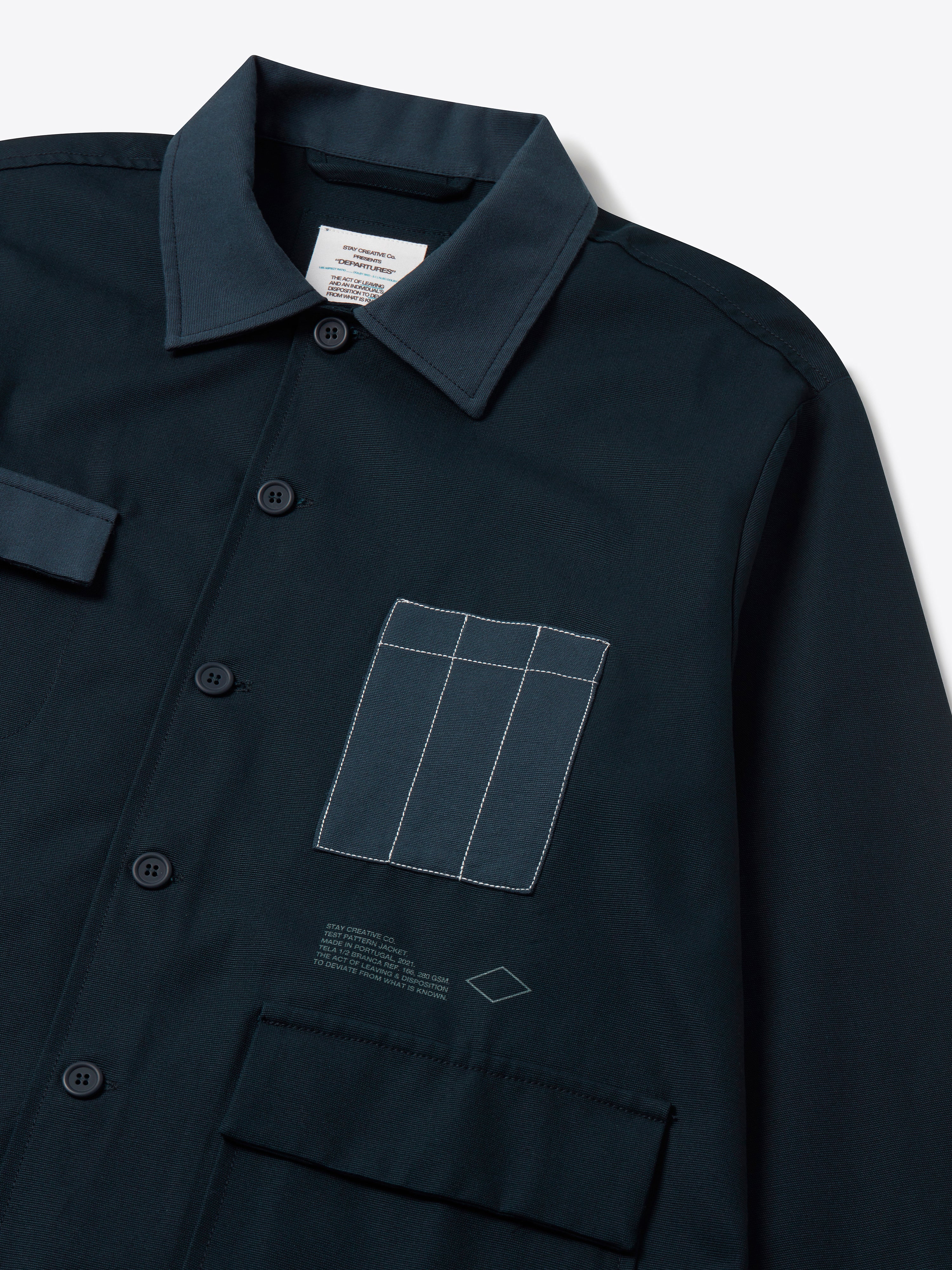 Test Pattern Jacket - Carbon