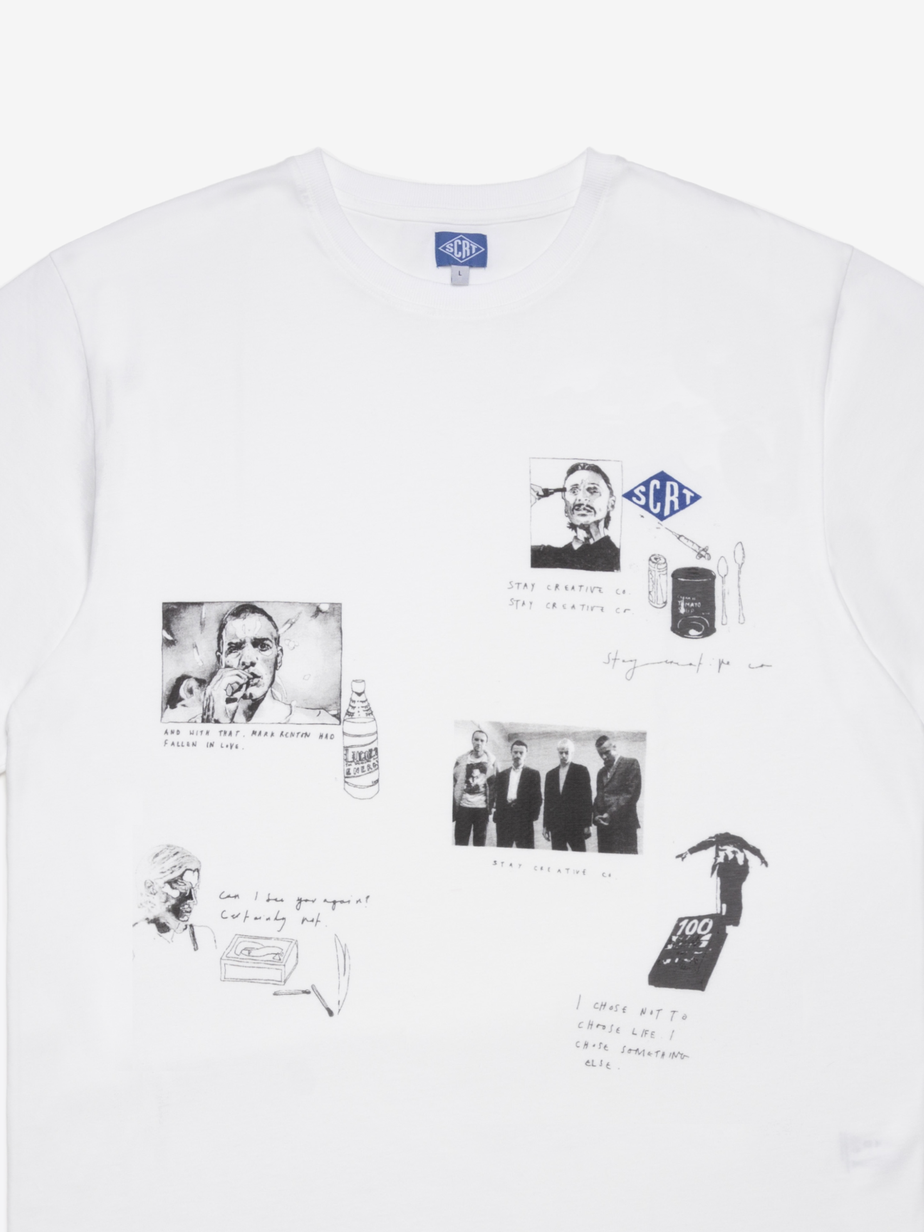 Trainspotting T-Shirt - White