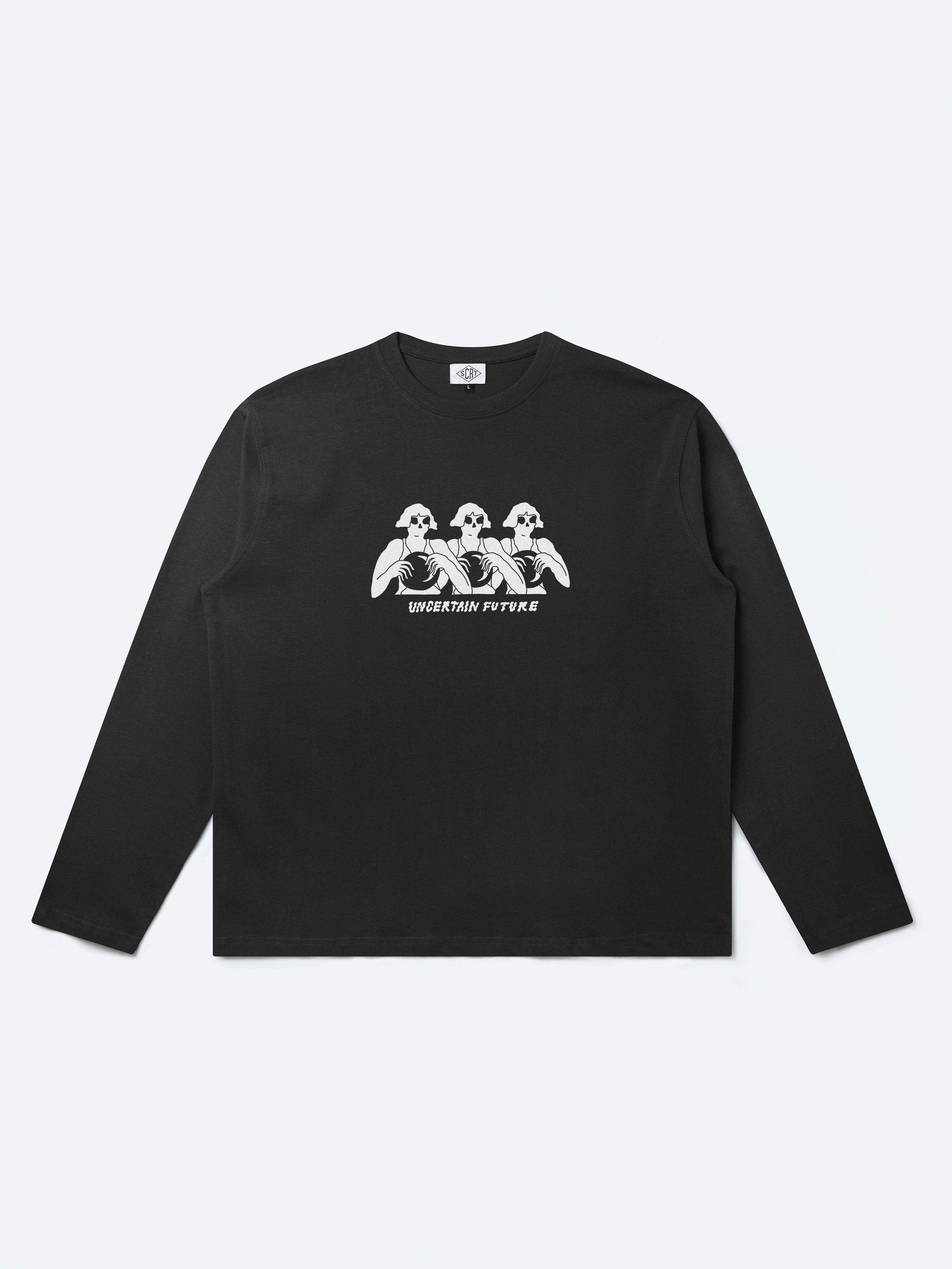 Uncertain Future Longsleeve - Black