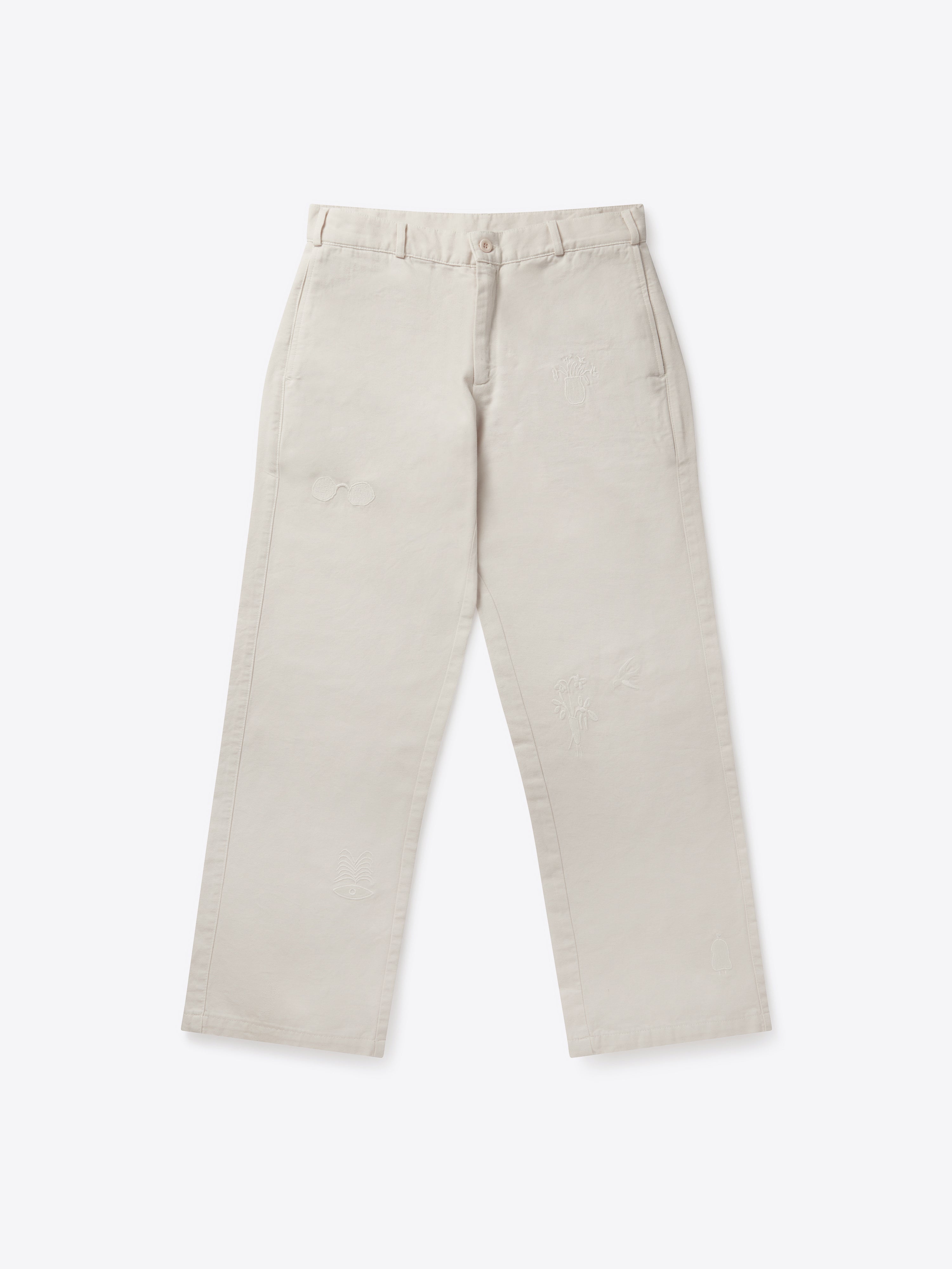 Paix Trousers - Natural