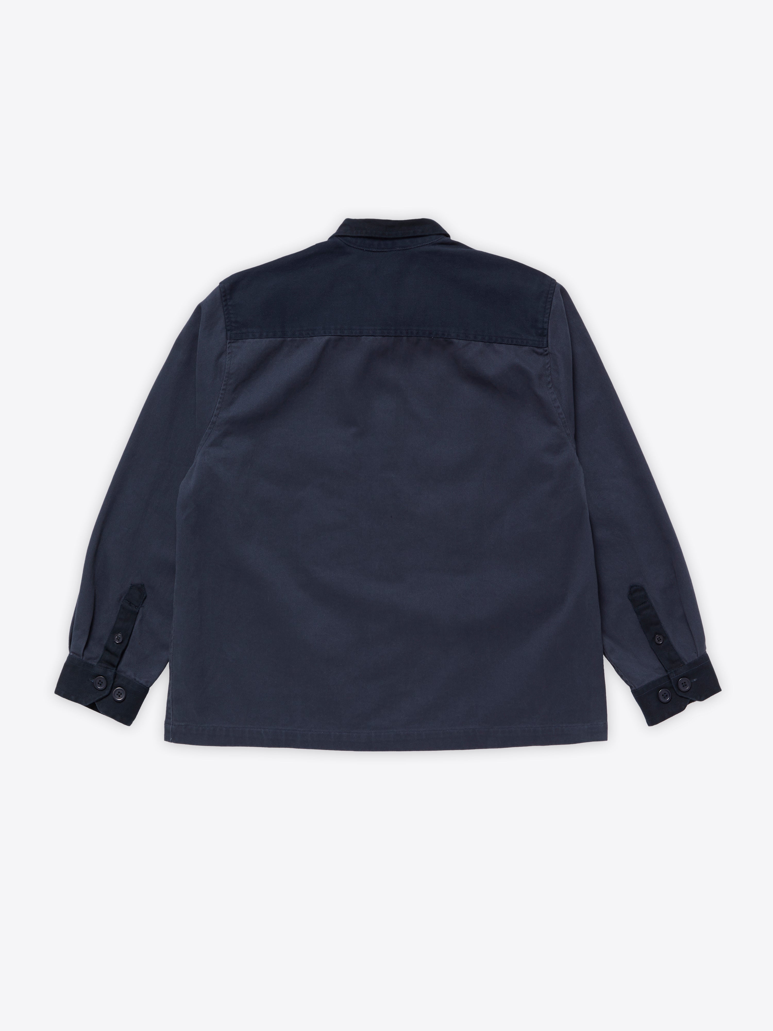 Patchwork Jacket - Navy