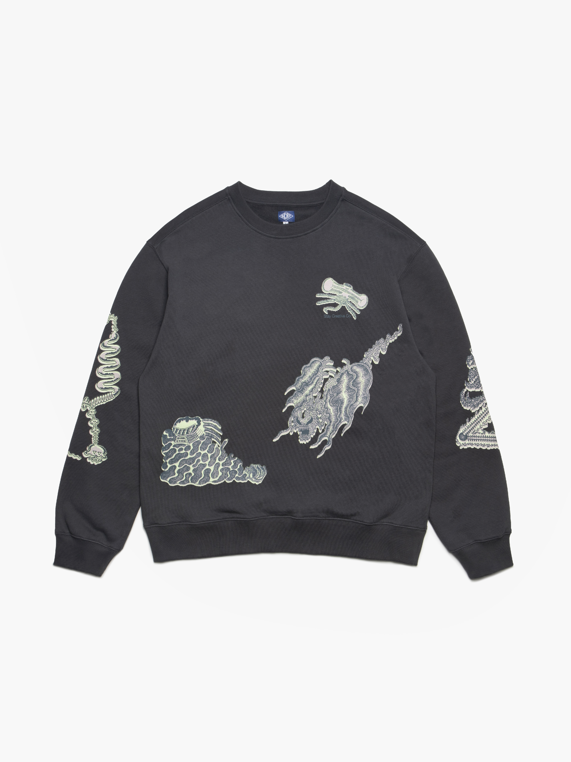 Yokai Sweatshirt - Forest Night