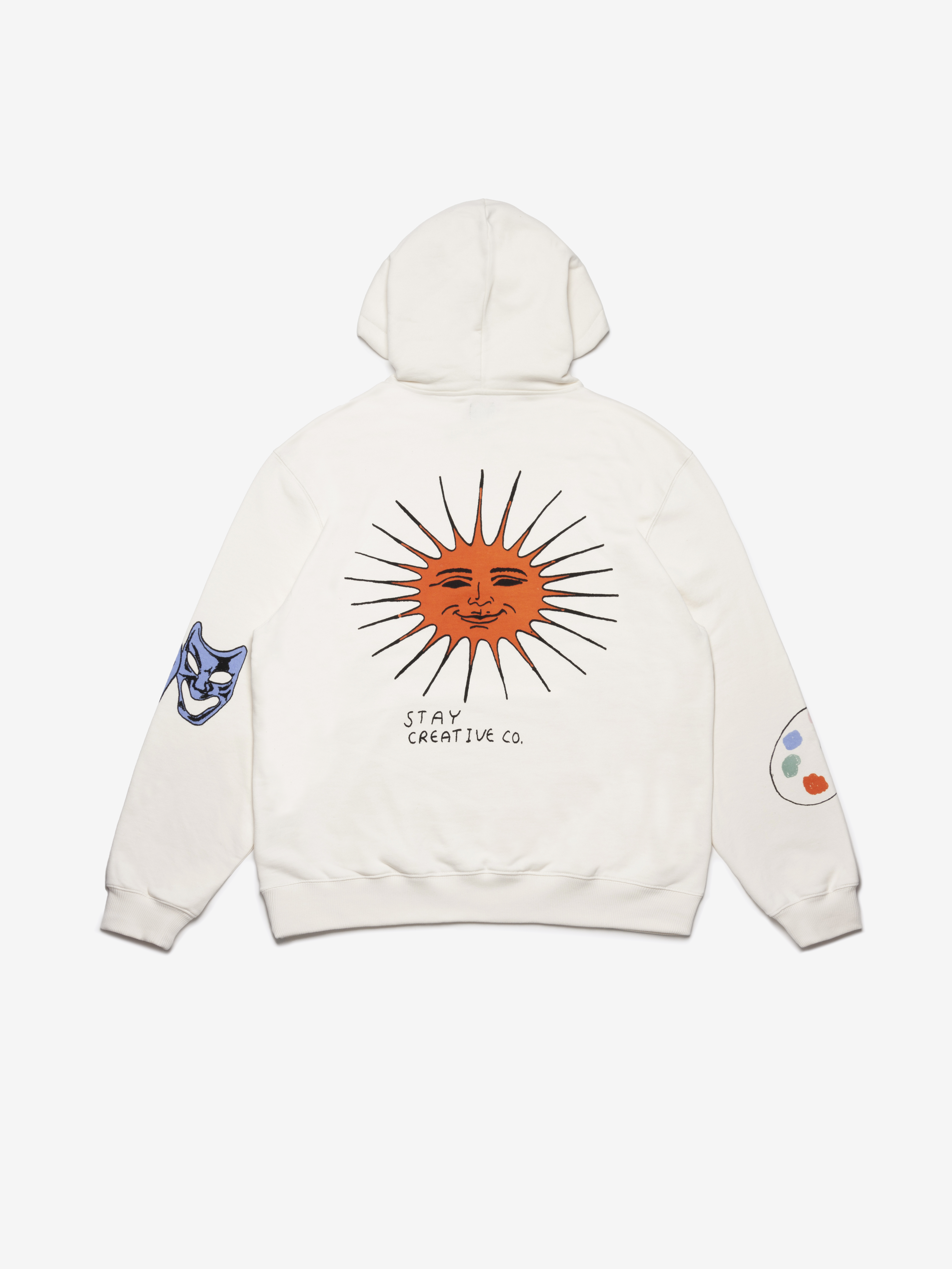 Lovely Sun Hoodie - White