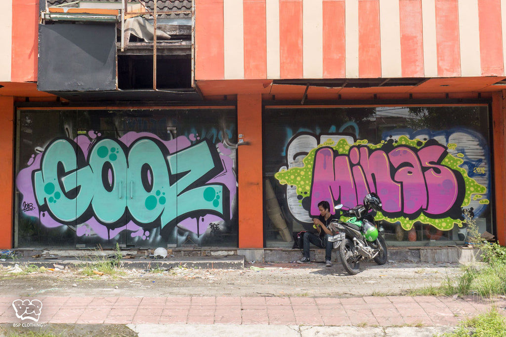 Indonesian graffiti Gooz graffiti Yogyakarta