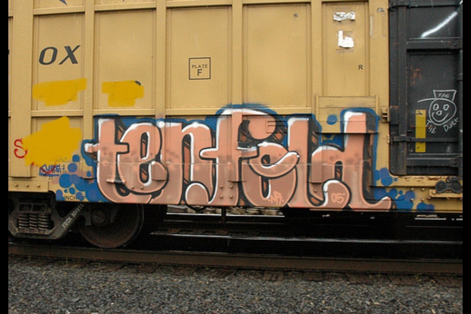 Tenfold graffiti interview BSP