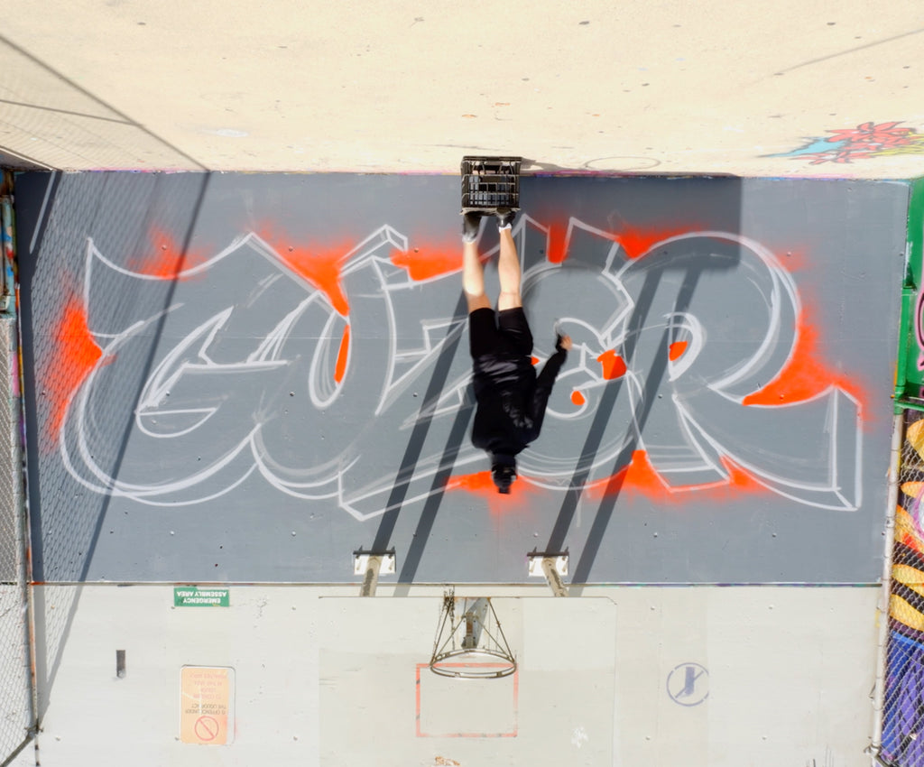BSP CLOTHING upside down graffiti