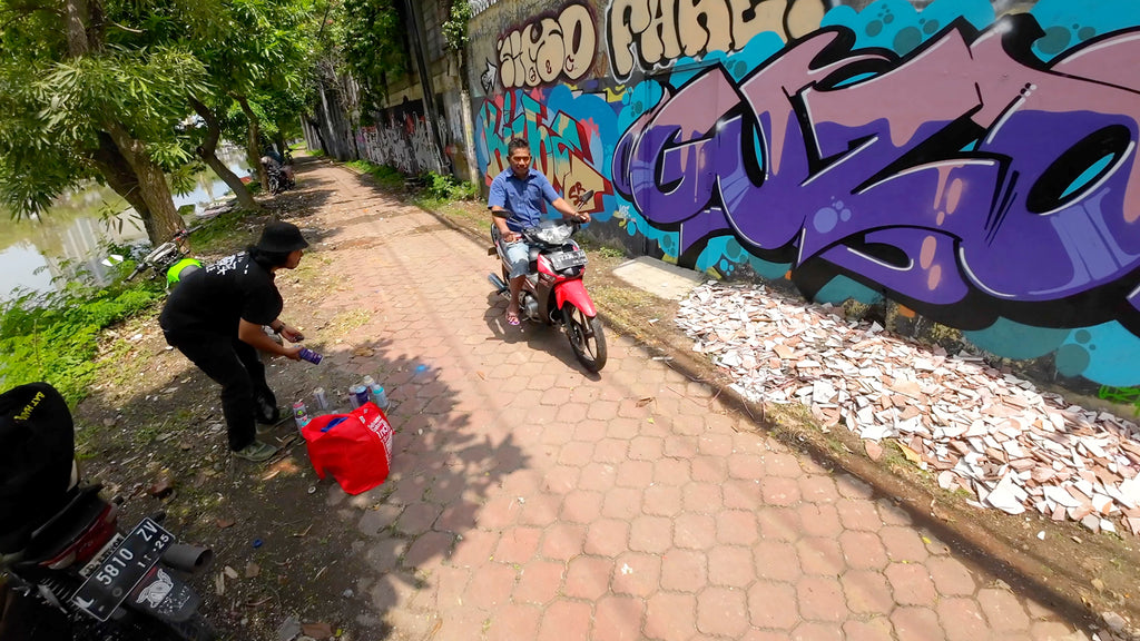 Surabaya indonesia graffiti