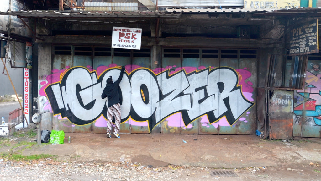 Yogyakarta graffiti BSP Clothing