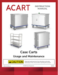 Case Carts - Usage and Maintenance 