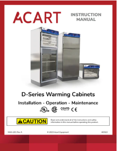 D-Series Warming Cabinets 