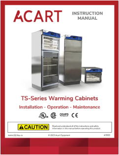 TS-Series Warming Cabinets