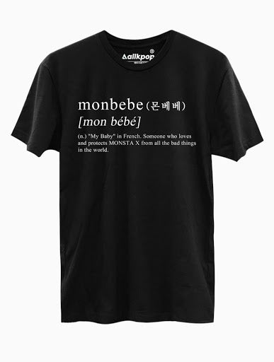 Monbebe Definition Tee Allkpop The Shop