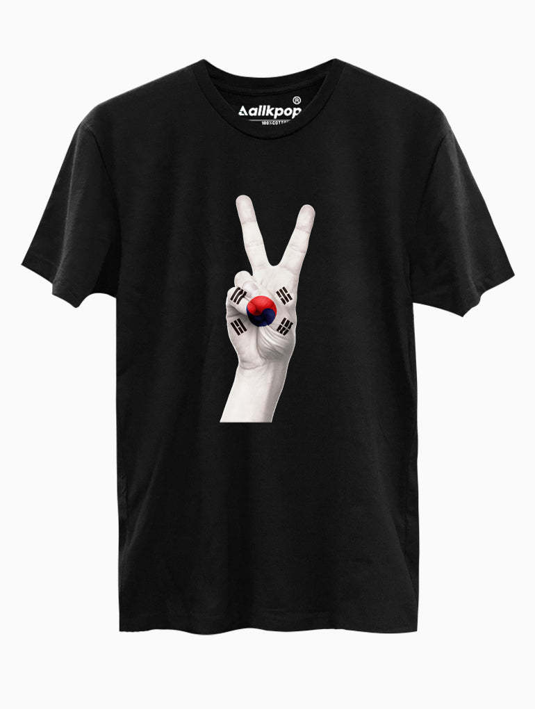 Allkpop The Shop Premium K Pop Shirts Phone Cases Snapbacks And Gear - korea peace tee