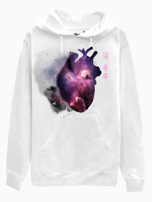 milky way universe hoodie