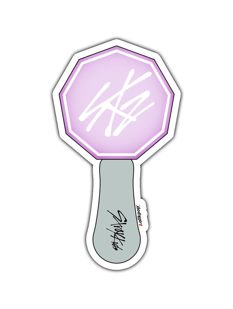 Stray Kids Floral Lightstick kpop version2 - Stray Kids - Sticker