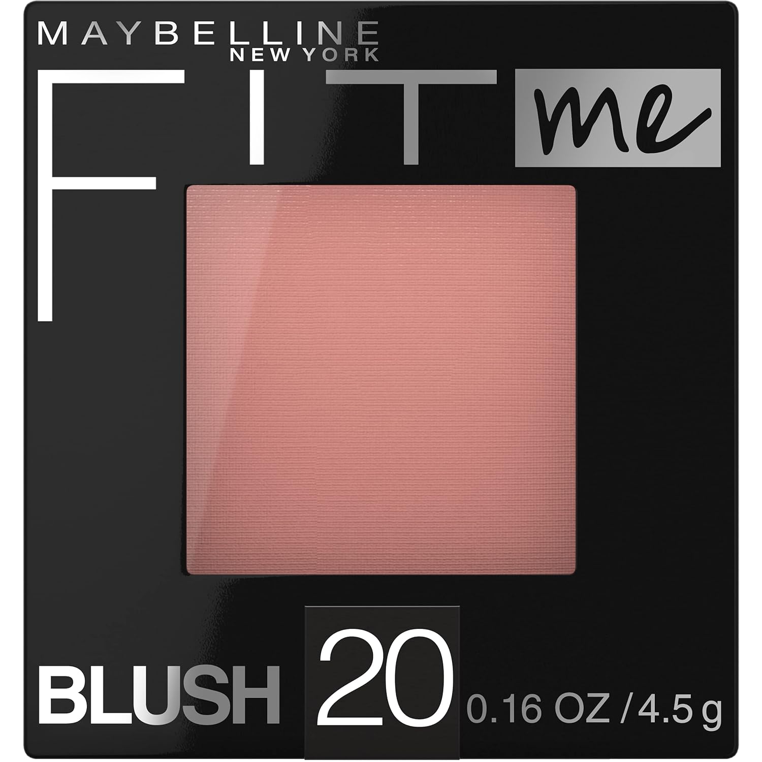 Fit Me Powder Blush: Lightweight, Smooth, Blendable, Long-lasting Face Enhancing Makeup - Mauve, 1 Count