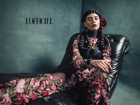 Cristina Sabatini Featured in L'Officiel Azerbaijan