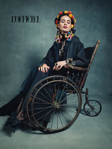 Cristina Sabatini Featured in L'Officiel Azerbaijan