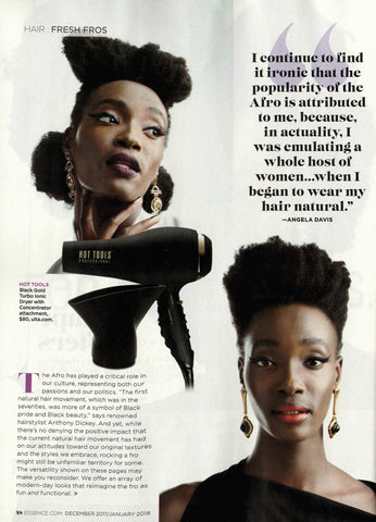 Cristina Sabatini Resin Earring in Essence Magazine