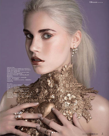 Ellements Magazine Featuring Cristina Sabatini